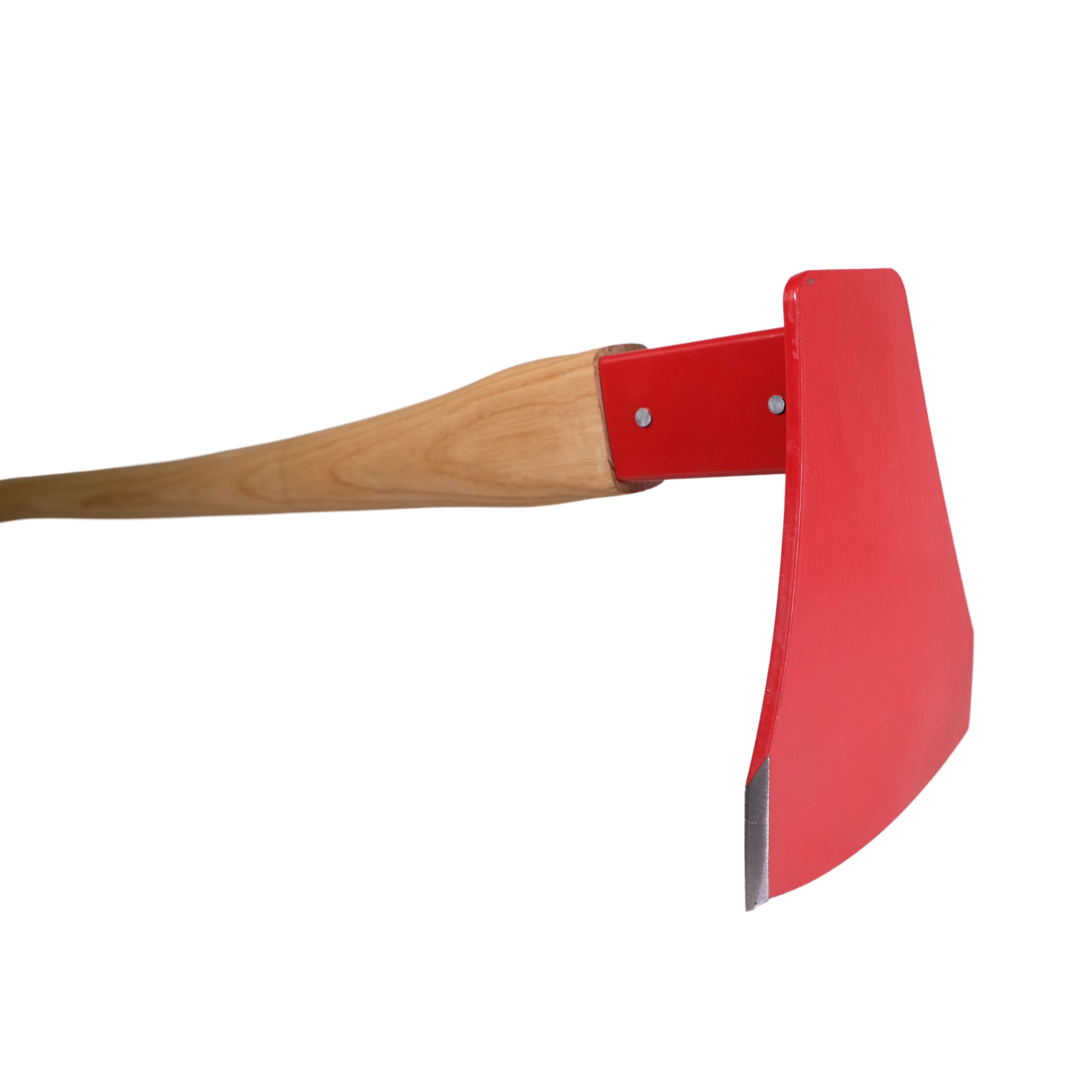 Waldbrandhacke- mit breiter Schneide und Eschenholzstiel