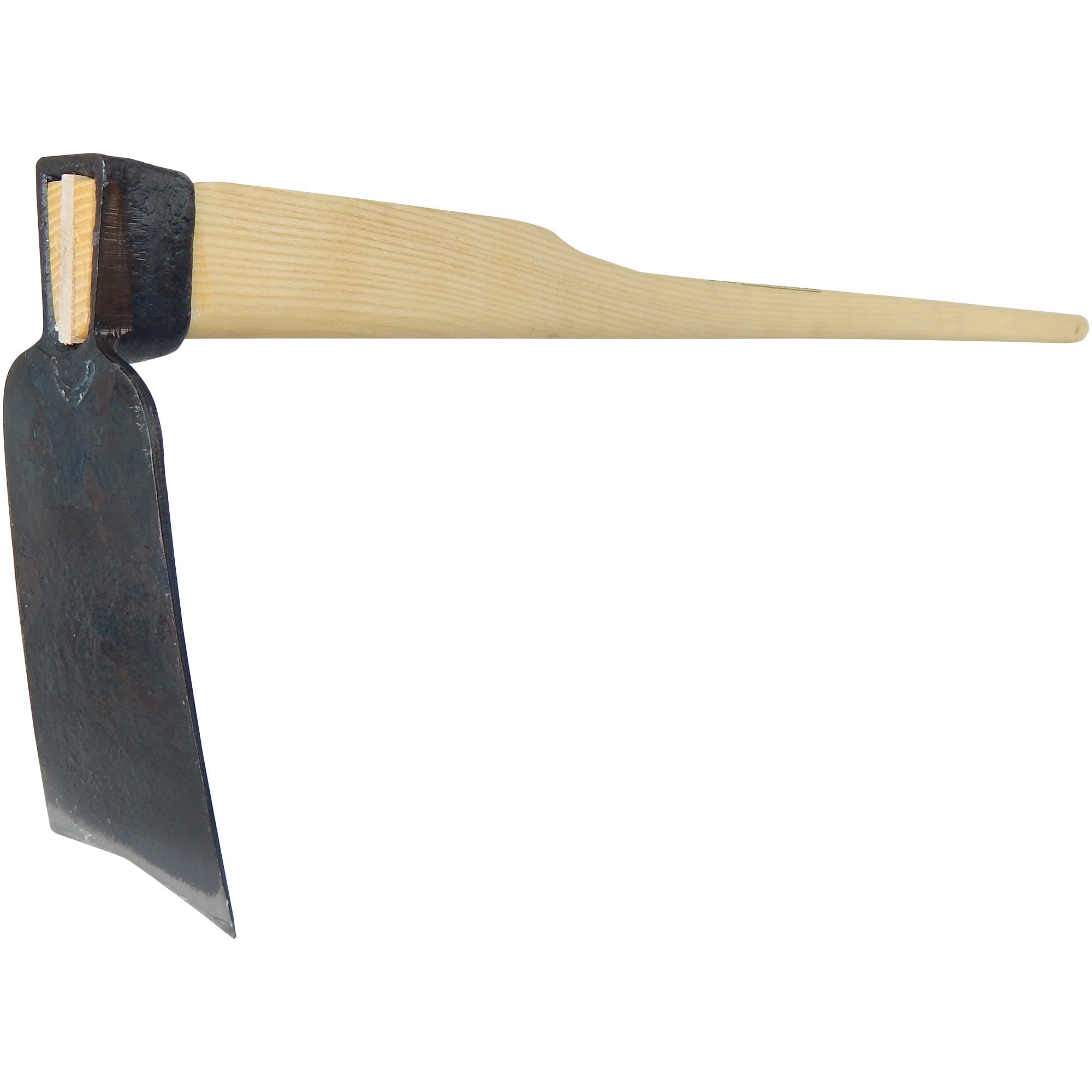 Rheinische Hacke m. Einschnitt, Gr. 1 mit Eschenstiel 135 cm