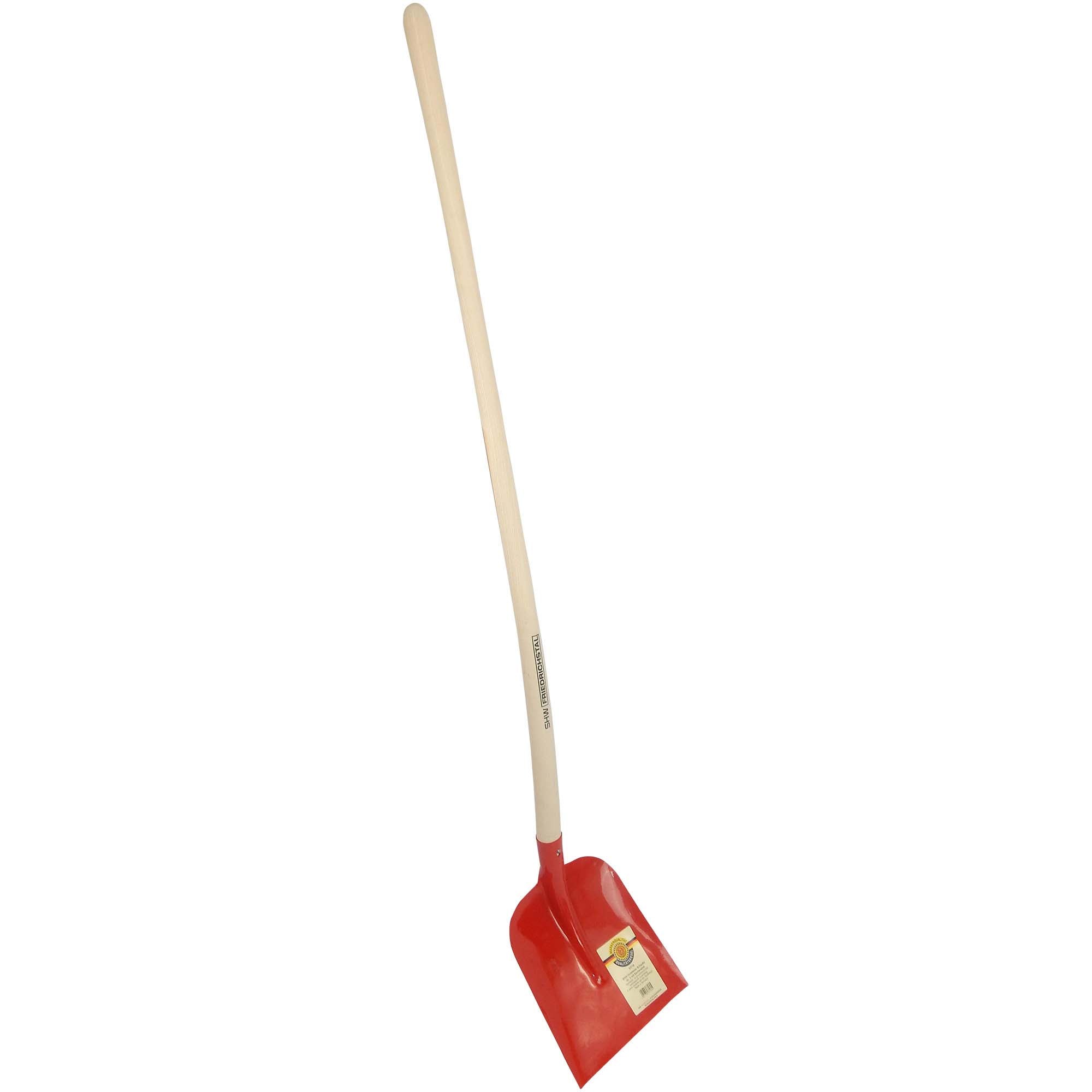Holsteiner Schaufel, Gr. 3 rot, mit Eschenstiel 135 cm