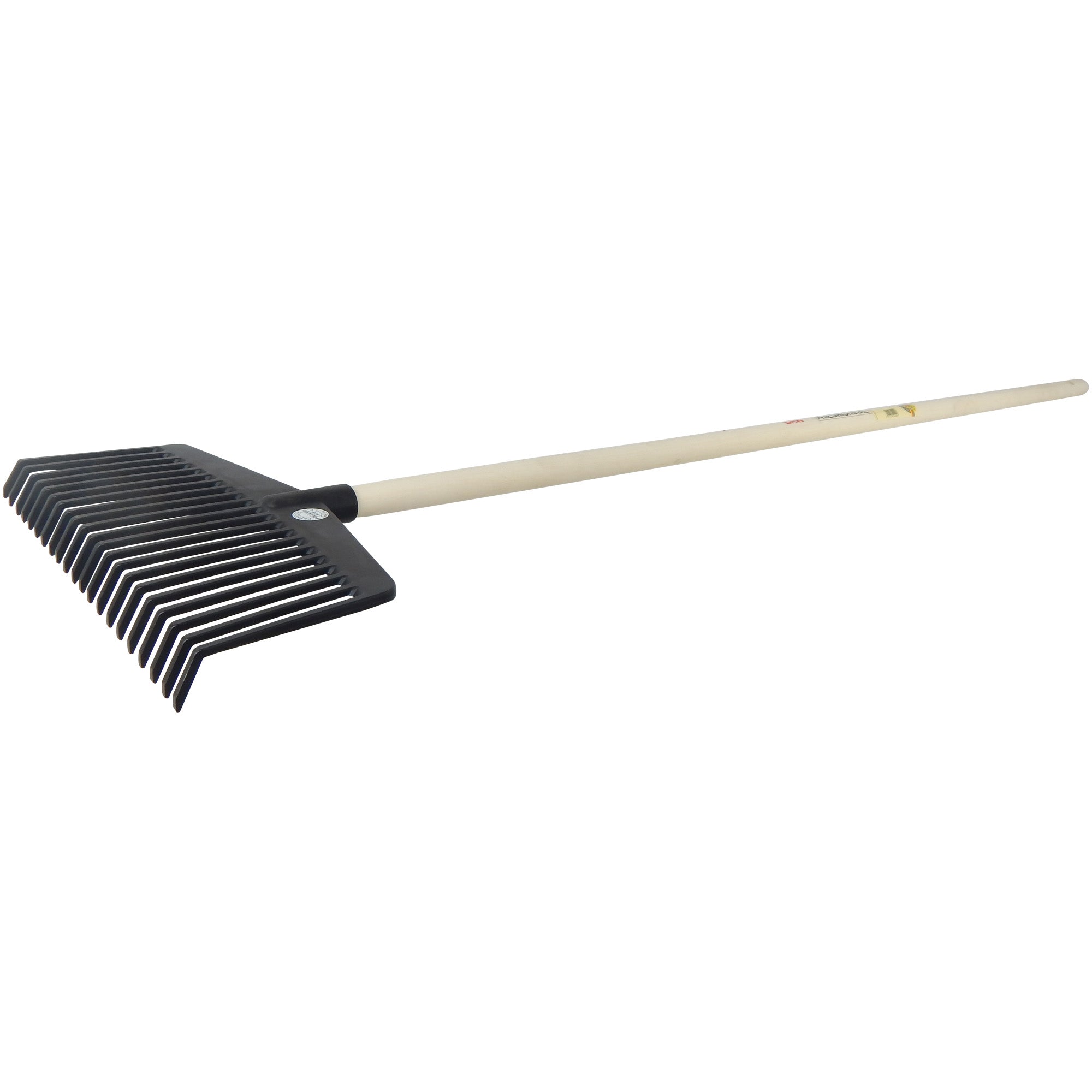 Nylonbesen schwarz, 21 Zinken mit Stiel 140 cm