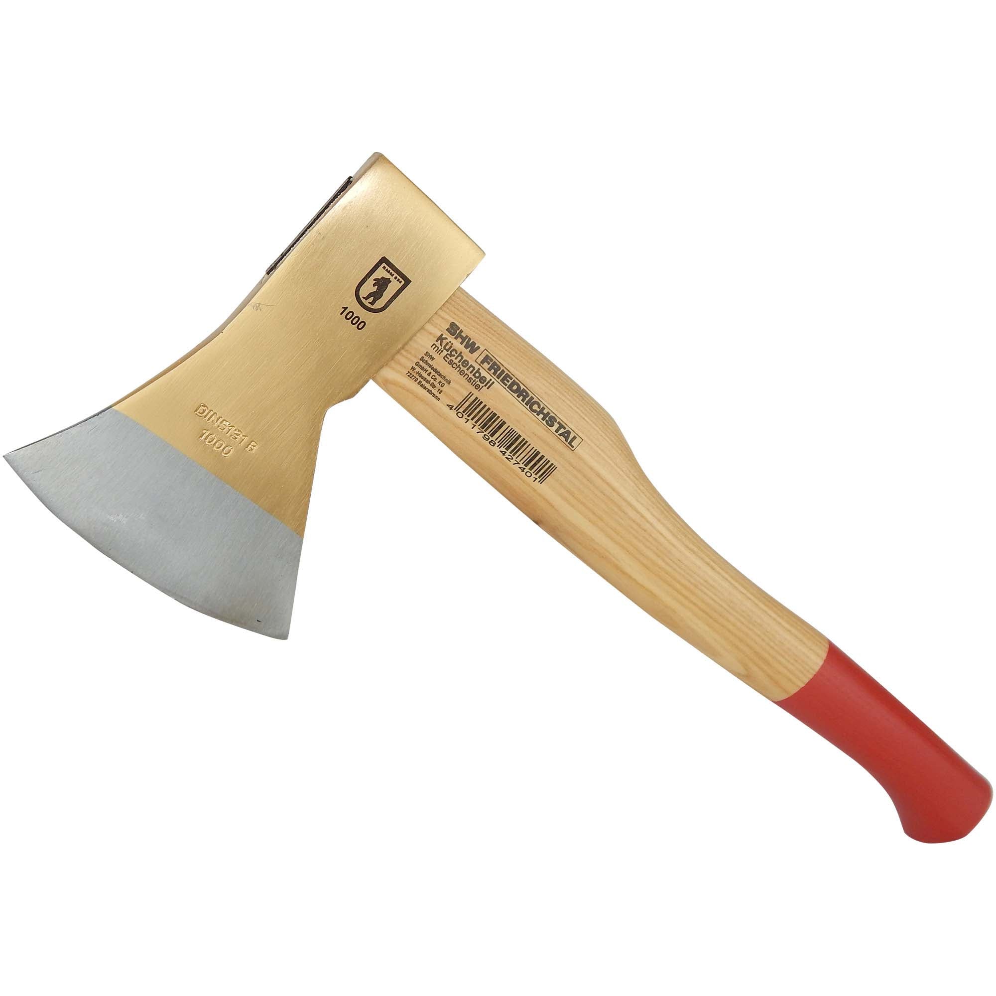 Küchenbeil 600 g mit Stiel