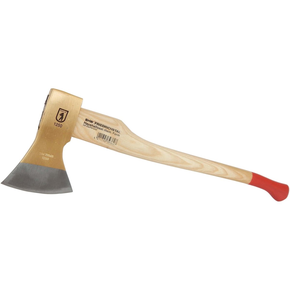 Haushaltsaxt 1.250 g mit Stiel