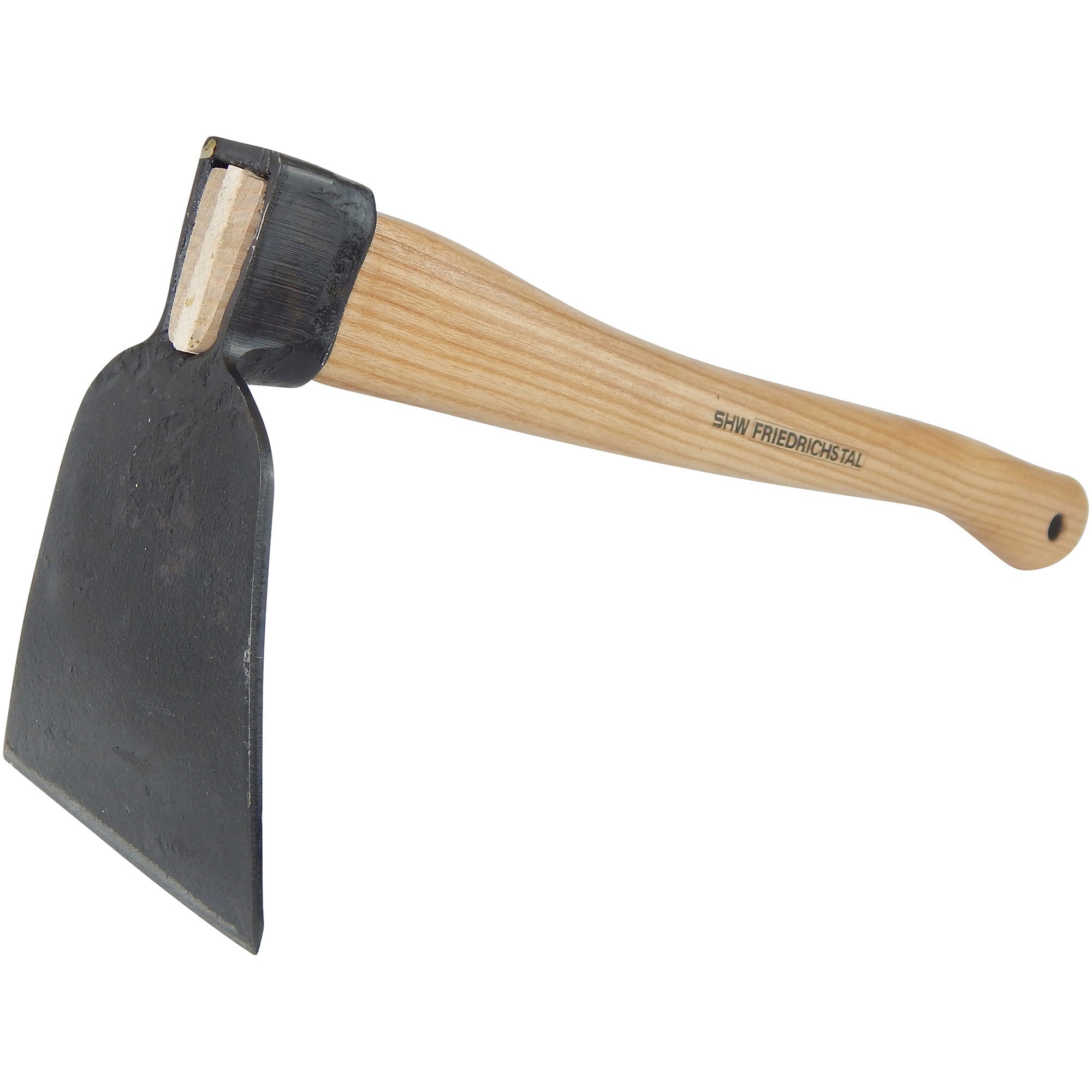 Harzer Kronenhacke mit kurzem Eschen-Kuhfuß-Stiel 45 cm