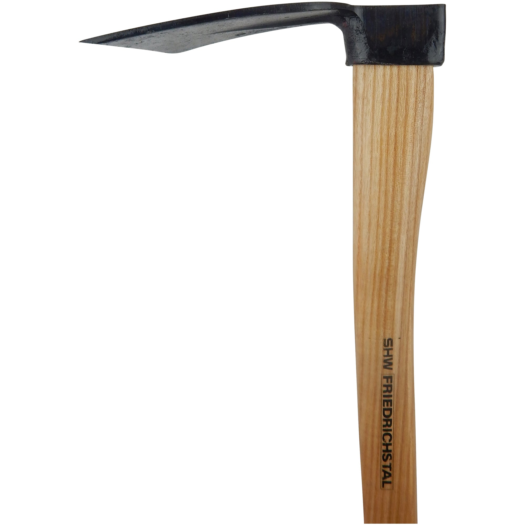 Harzer Kronenhacke mit kurzem Eschen-Kuhfuß-Stiel 45 cm