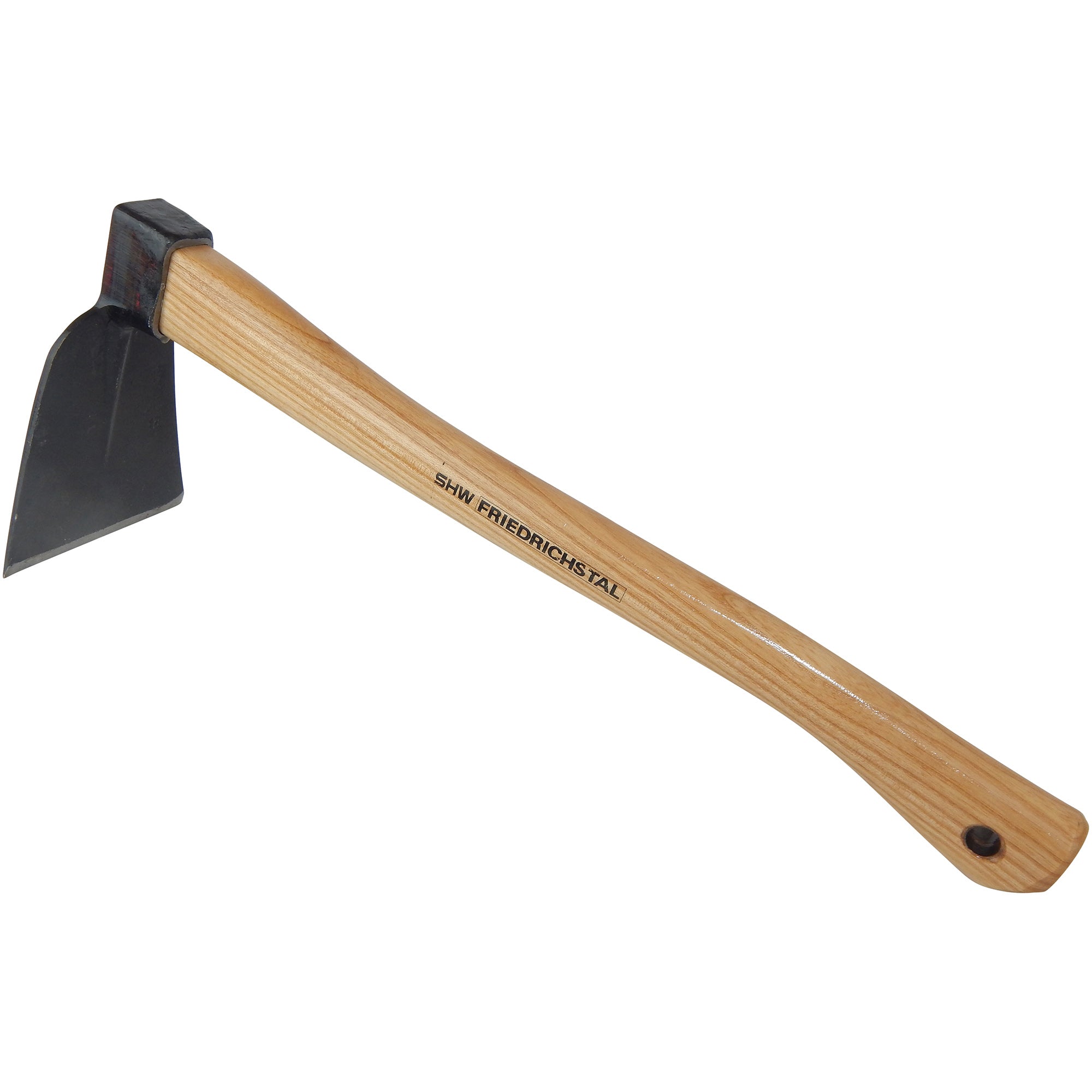 Harzer Kronenhacke mit kurzem Eschen-Kuhfuß-Stiel 45 cm