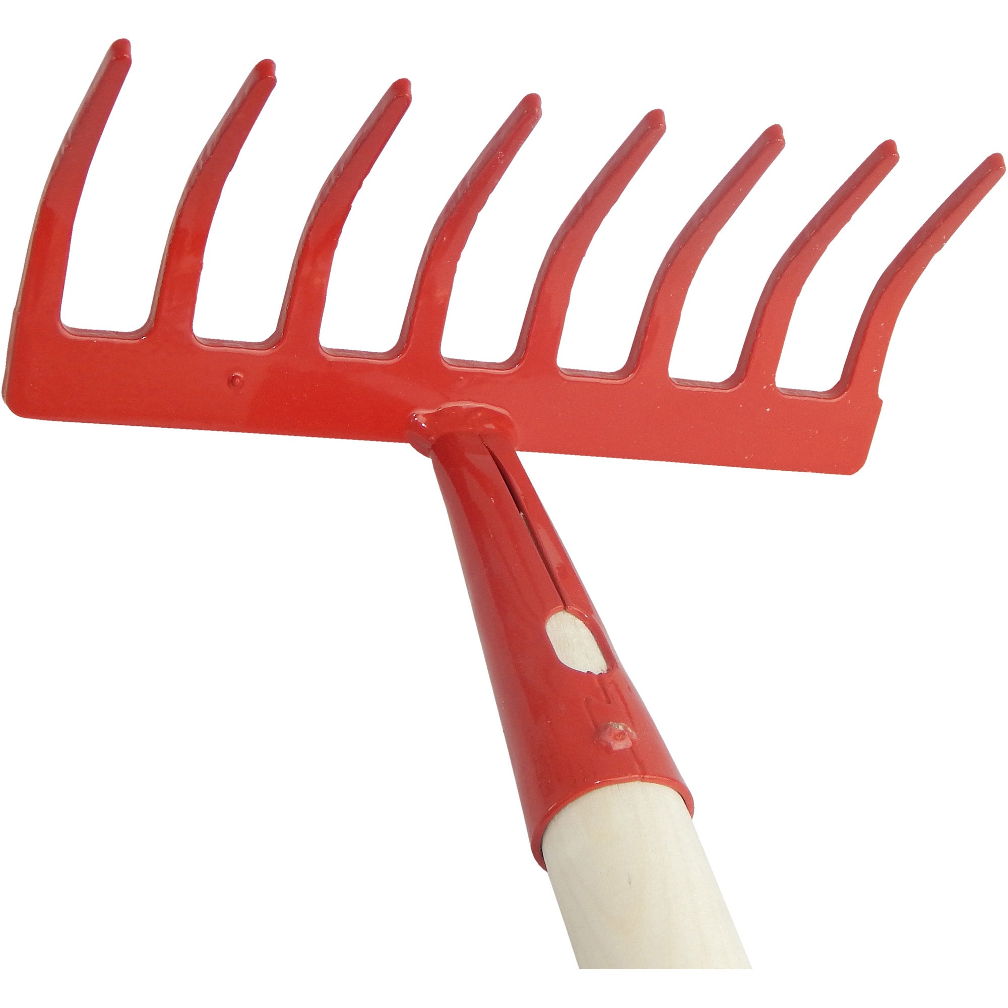 Gartenrechen, 16 Zinken mit Stiel 150 cm