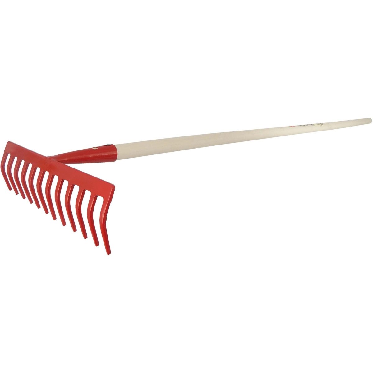 Gartenrechen, 12 Zinken mit Stiel 150 cm