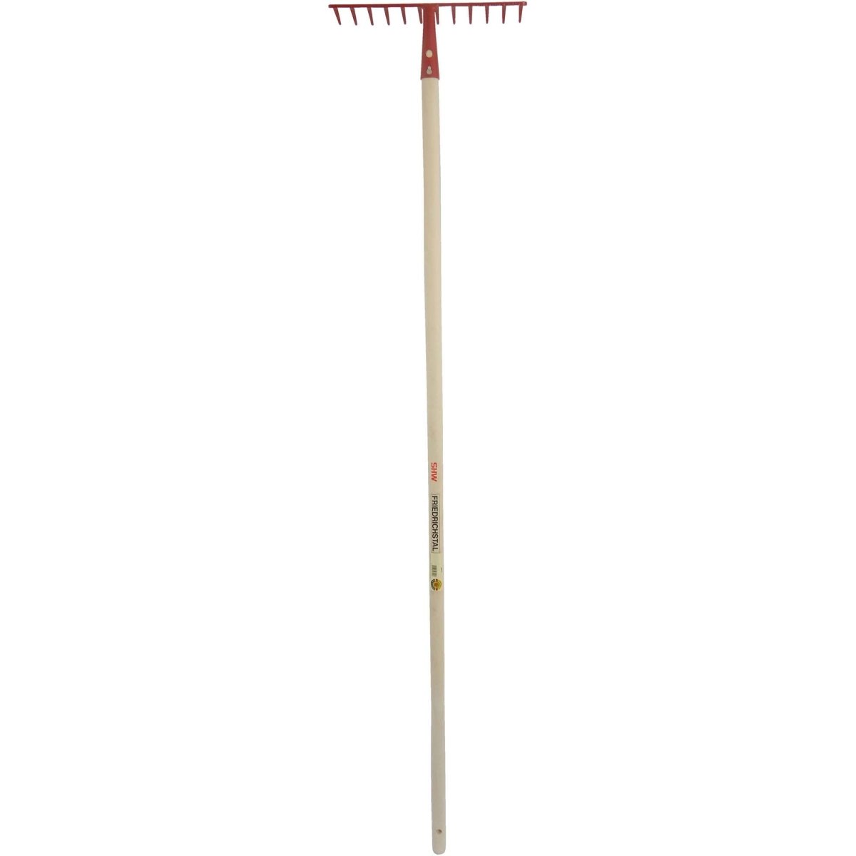 Gartenrechen, 12 Zinken mit Stiel 150 cm
