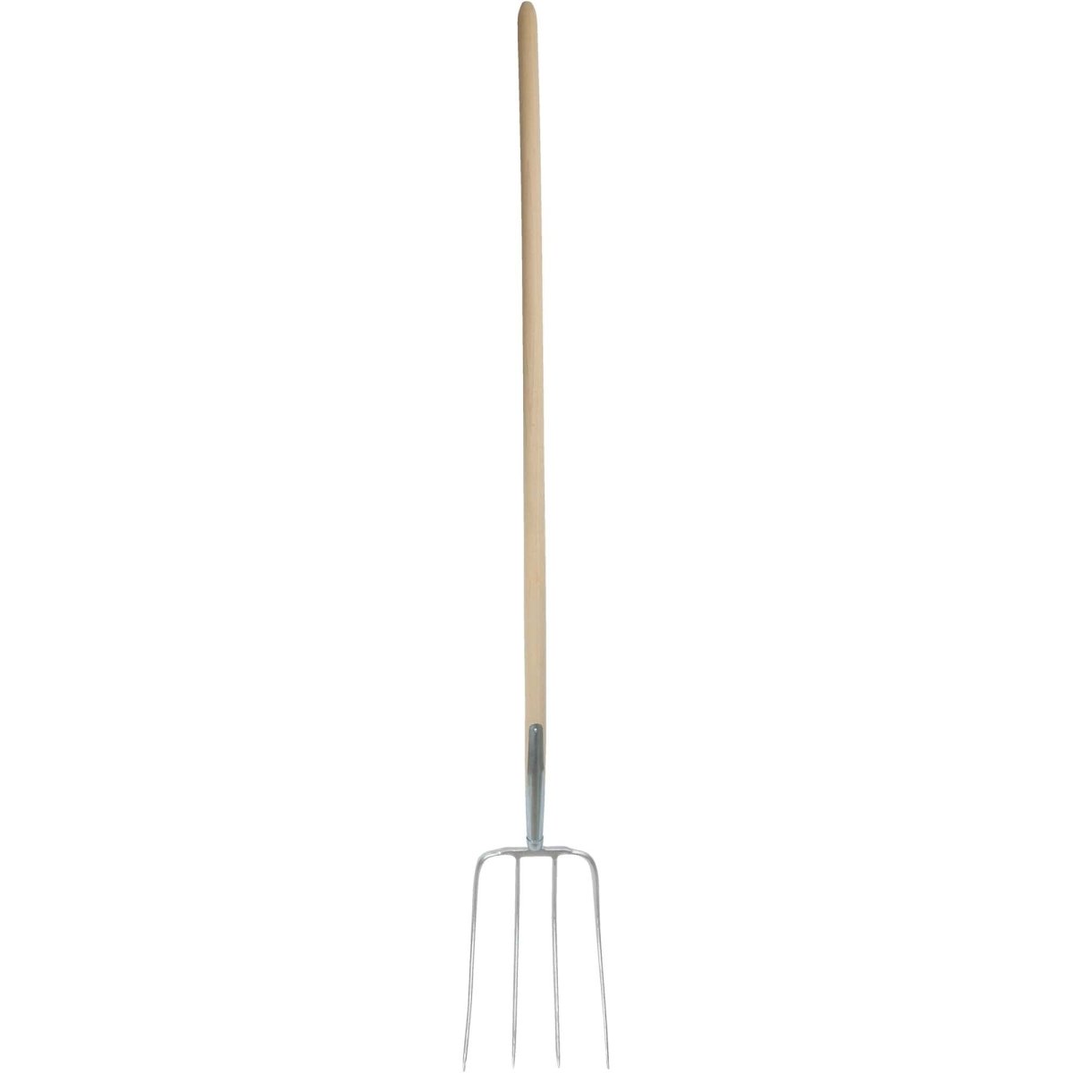 Havau-Dunggabel, 4 Zinken Gr.31x23cm, m. Zwinge u. Stiel