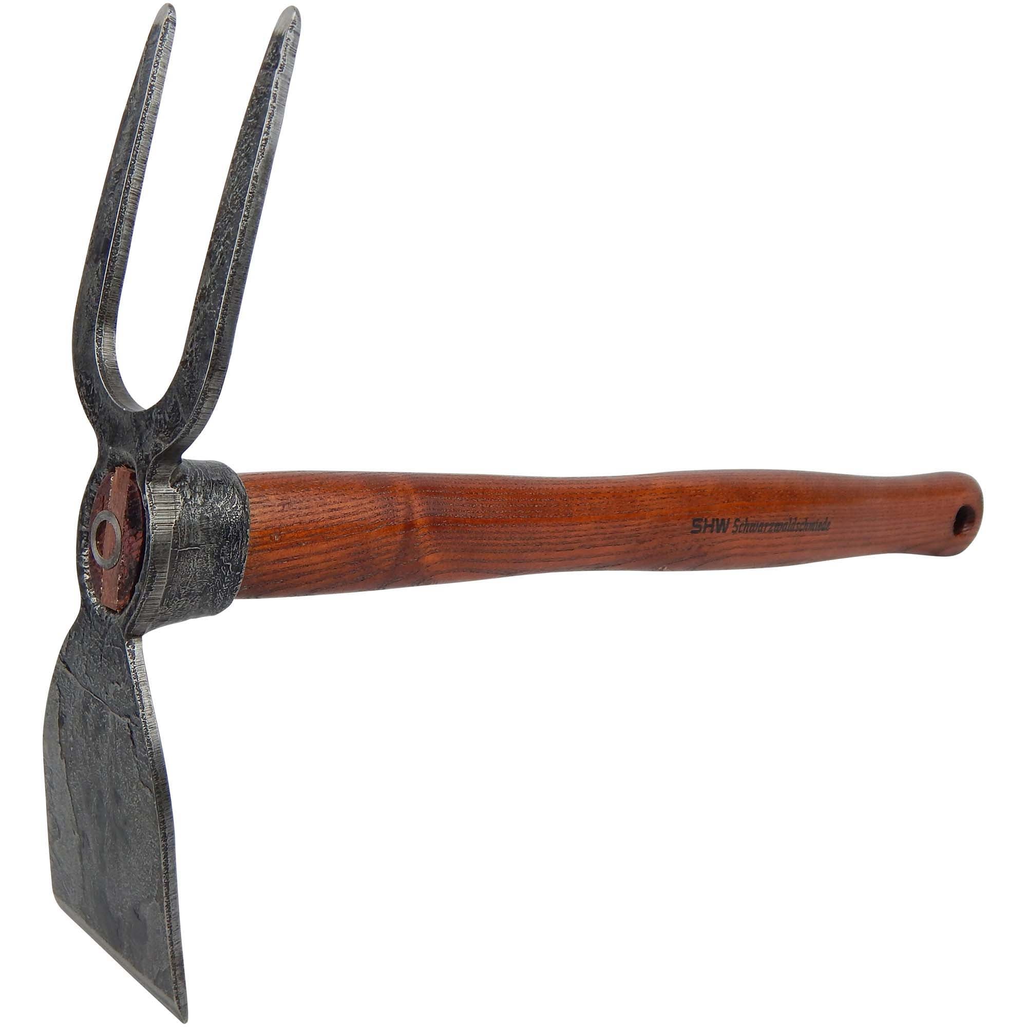 REX Häckchen mit Breitblatt, 2 Zinken mit Stiel 40 cm