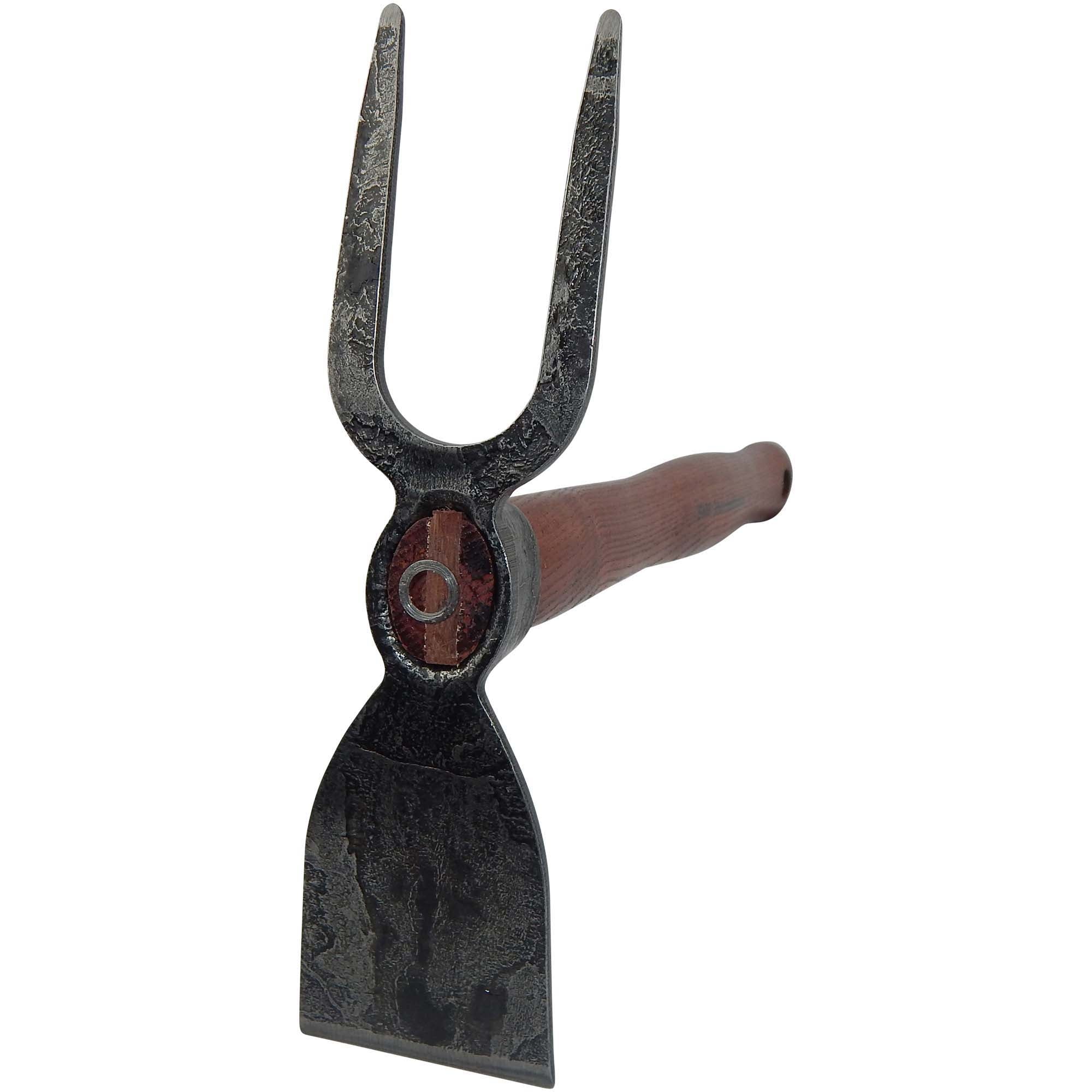 REX Häckchen mit Breitblatt, 2 Zinken mit Stiel 40 cm