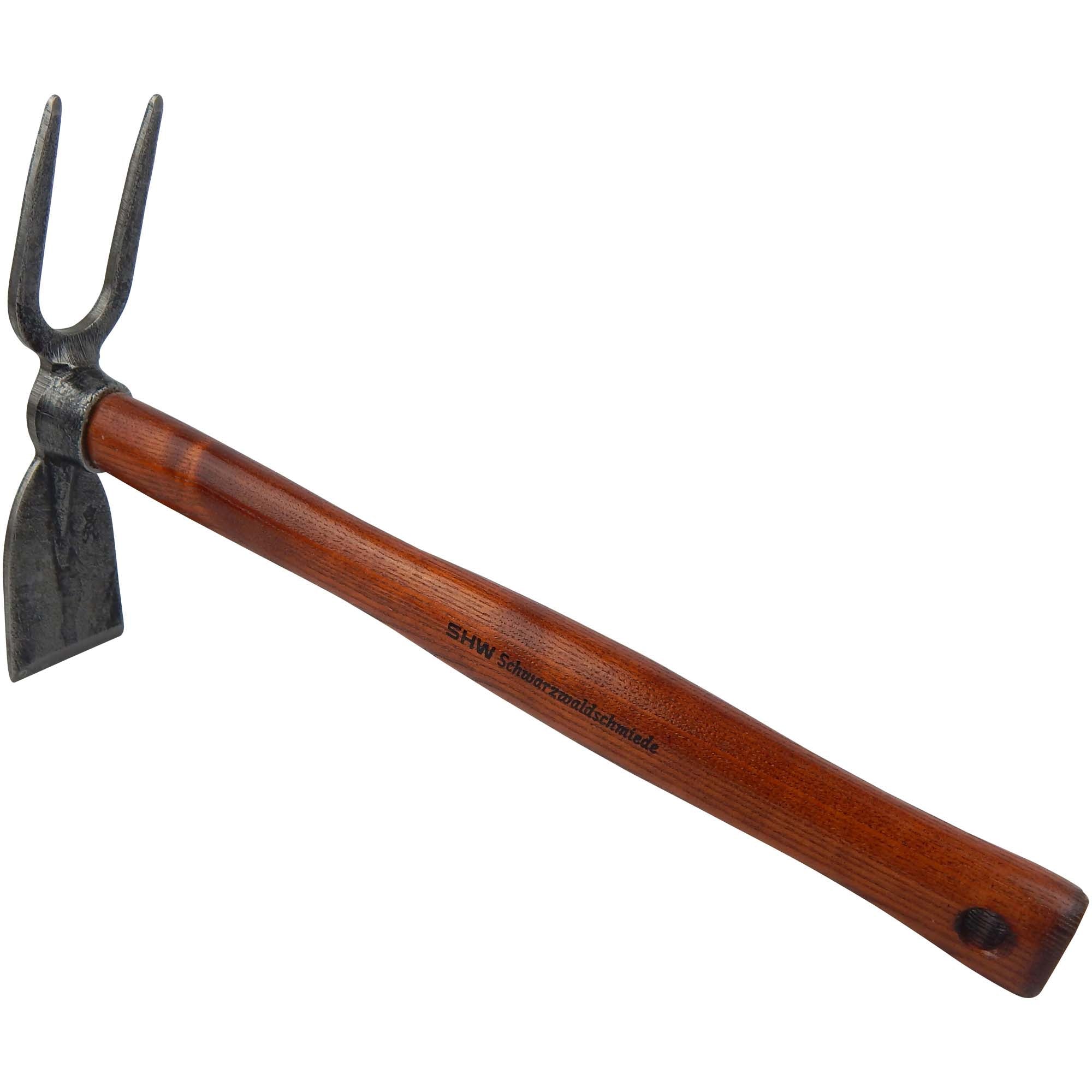 REX Häckchen mit Breitblatt, 2 Zinken mit Stiel 40 cm