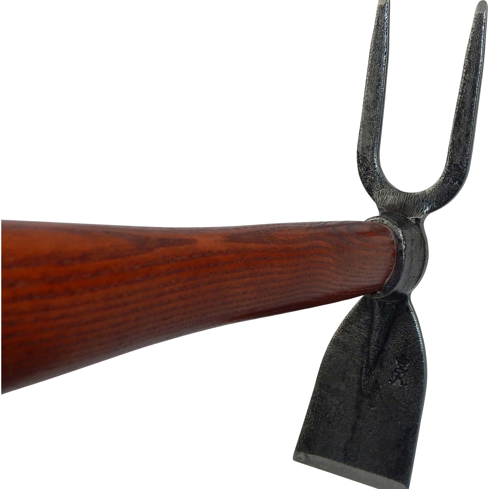REX Häckchen mit Breitblatt, 2 Zinken mit Stiel 40 cm