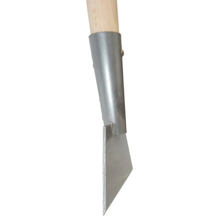 Eisstößer-Spezialstahl gehärt. silber, mit Stiel