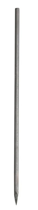 Schnureisen – mit angeschmiedeter Spitze, ohne Kopf