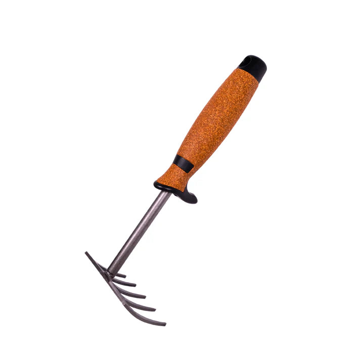 Kleinrechen mit Korkgriff