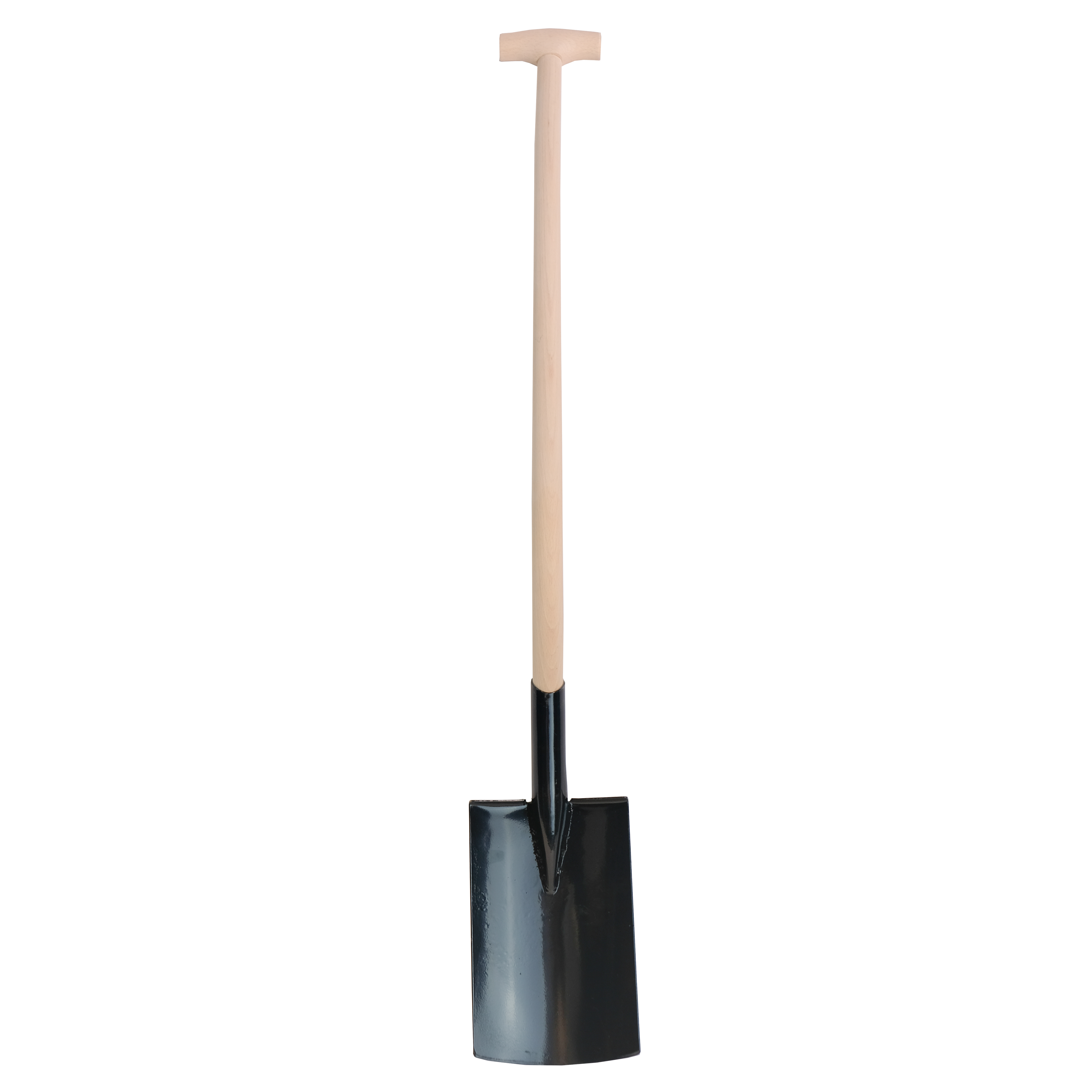 Made for SHW Damenspaten mit Buchen T-Stiel