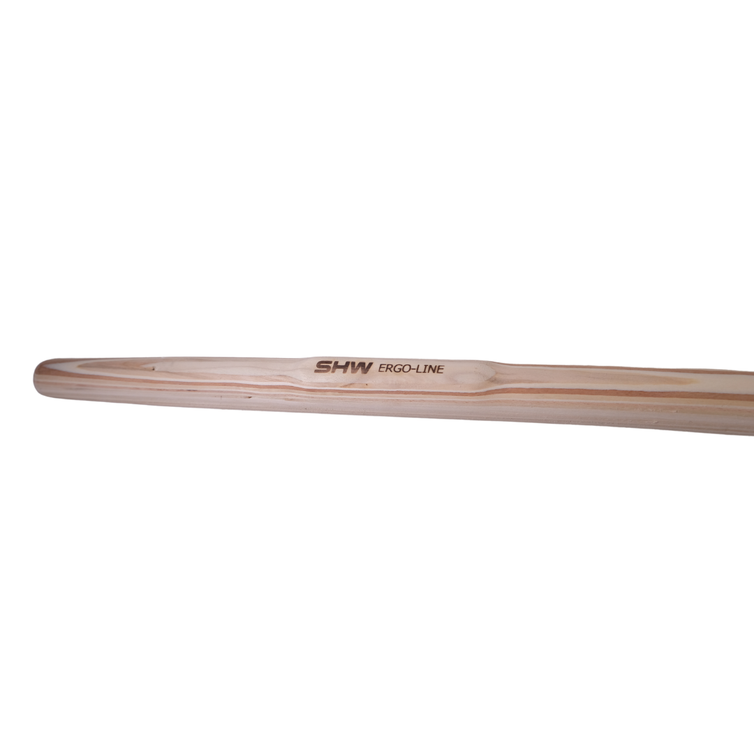 Ergonomischer Stiel 130cm aus Buche u. Pappel, geleimt für Halenser-/ Randschaufel Gr.9