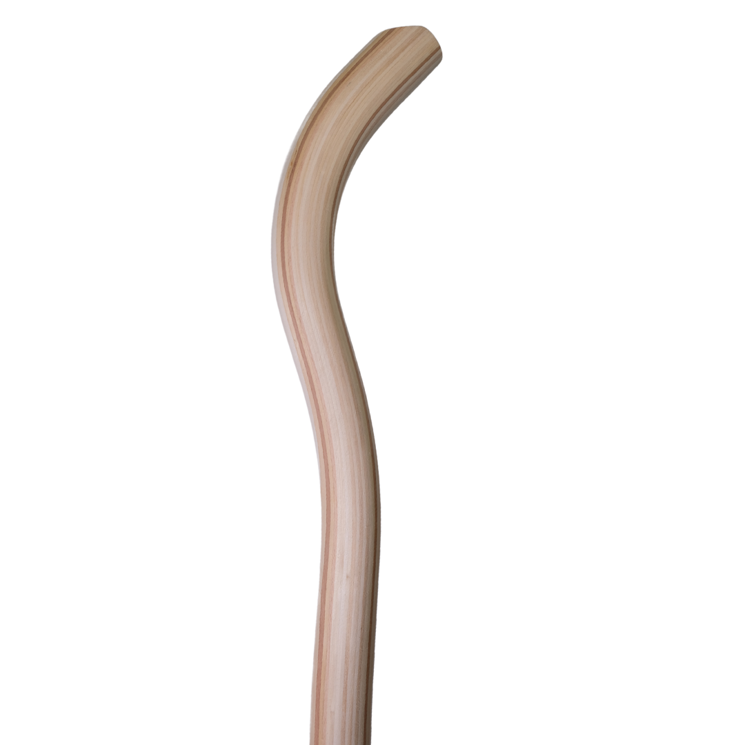 Ergonomischer Stiel 130cm aus Buche u. Pappel, geleimt für Halenser-/ Randschaufel Gr.9