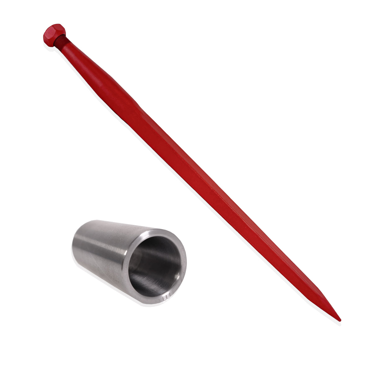 SHW Frontladerzinke & Buchse Set 4077/810 K013 + VB013, D55x120