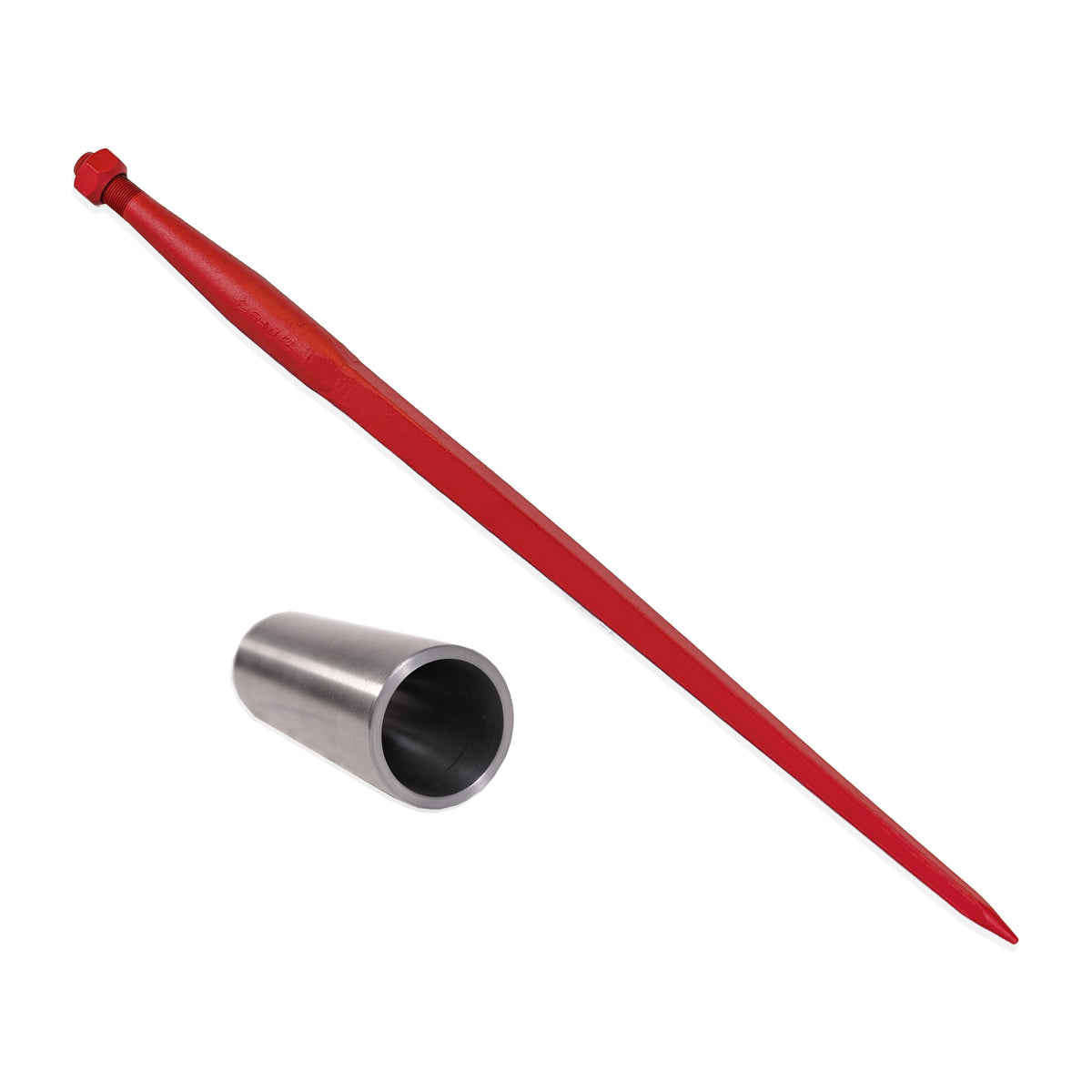 SHW Frontladerzinke & Buchse Set 4002/800, K001, M22 + VB001, D44 x 120 mm