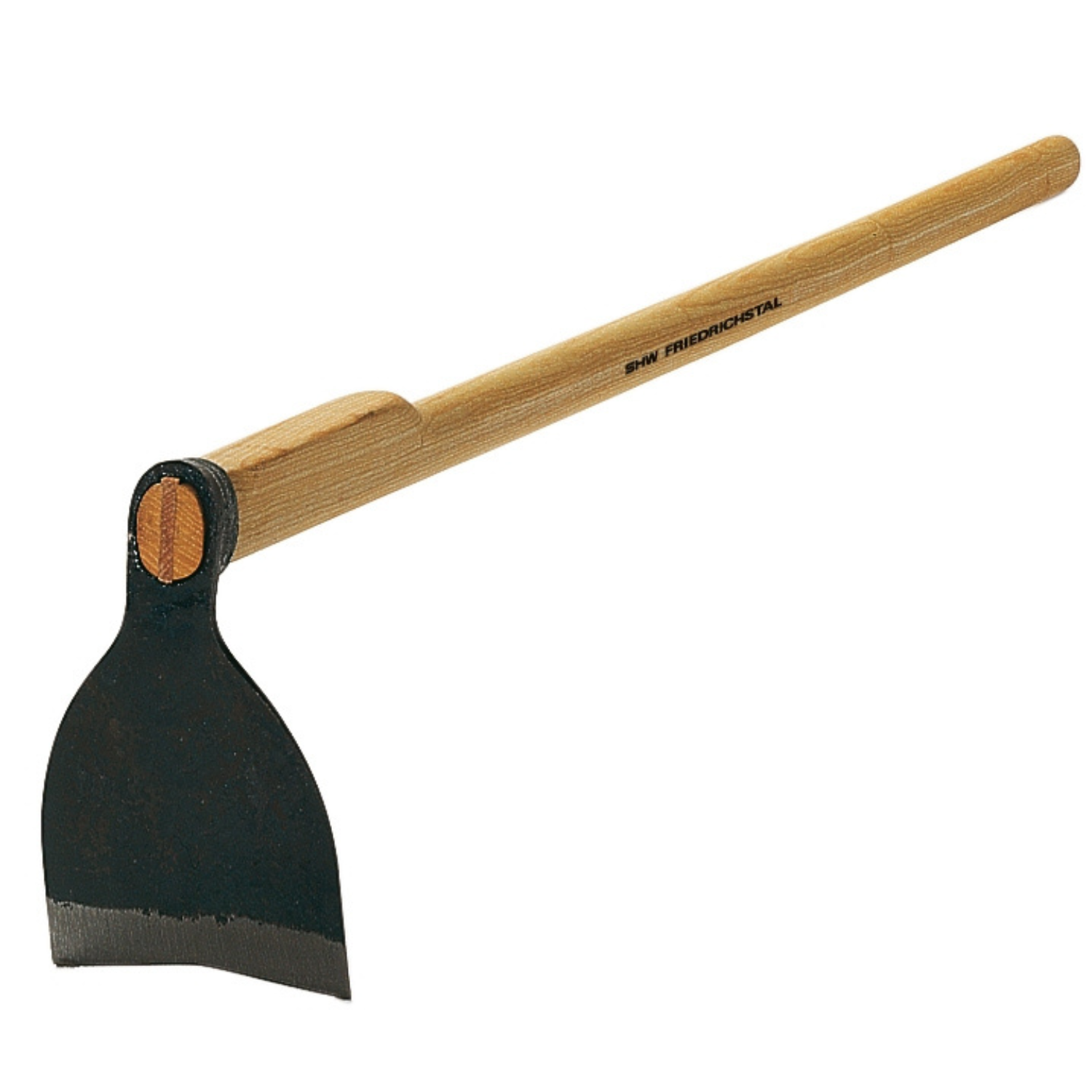 Felghacke, breit, Gr. 0 mit Eschenstiel 135 cm