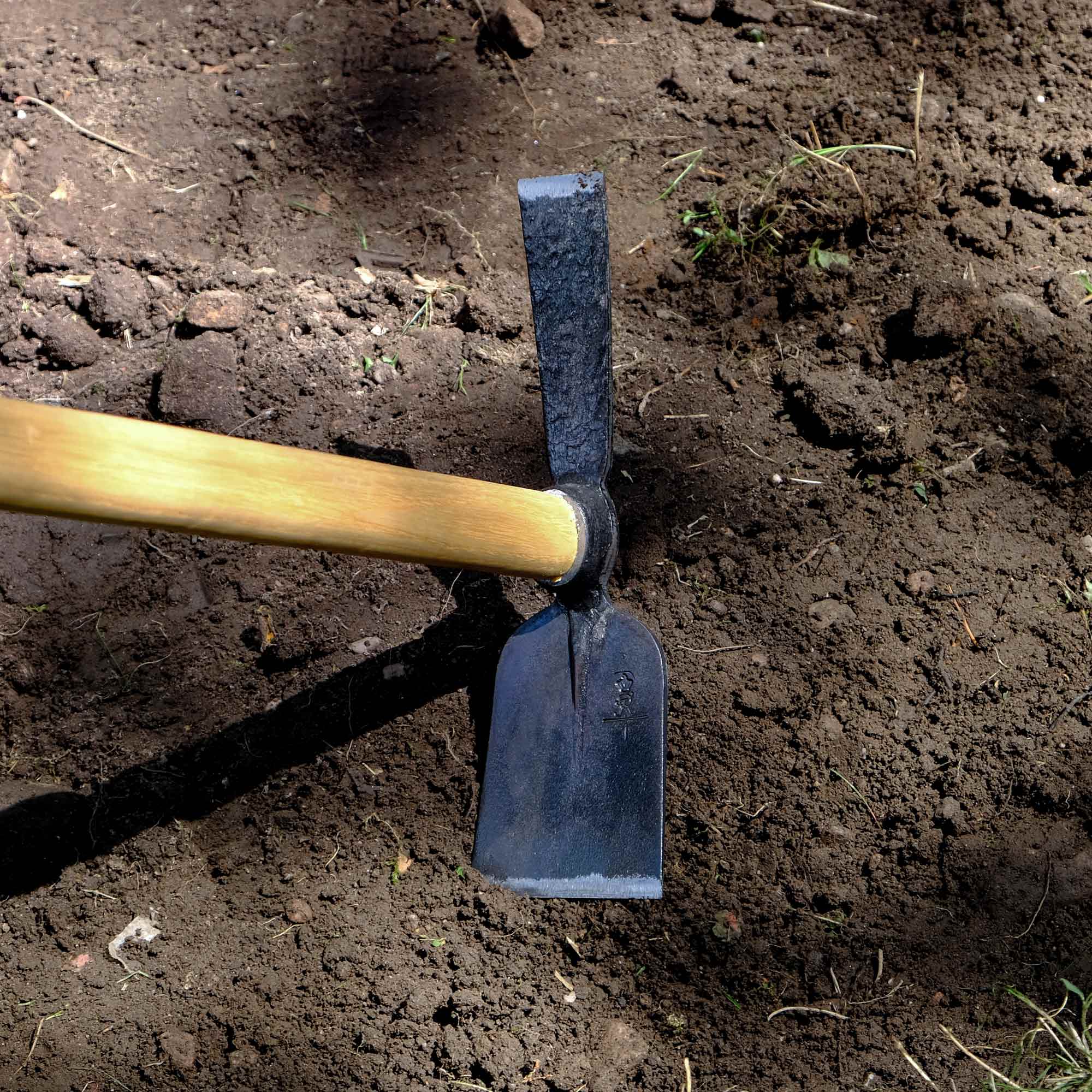 Gartenhacke, Breitblatt und schmales Blatt