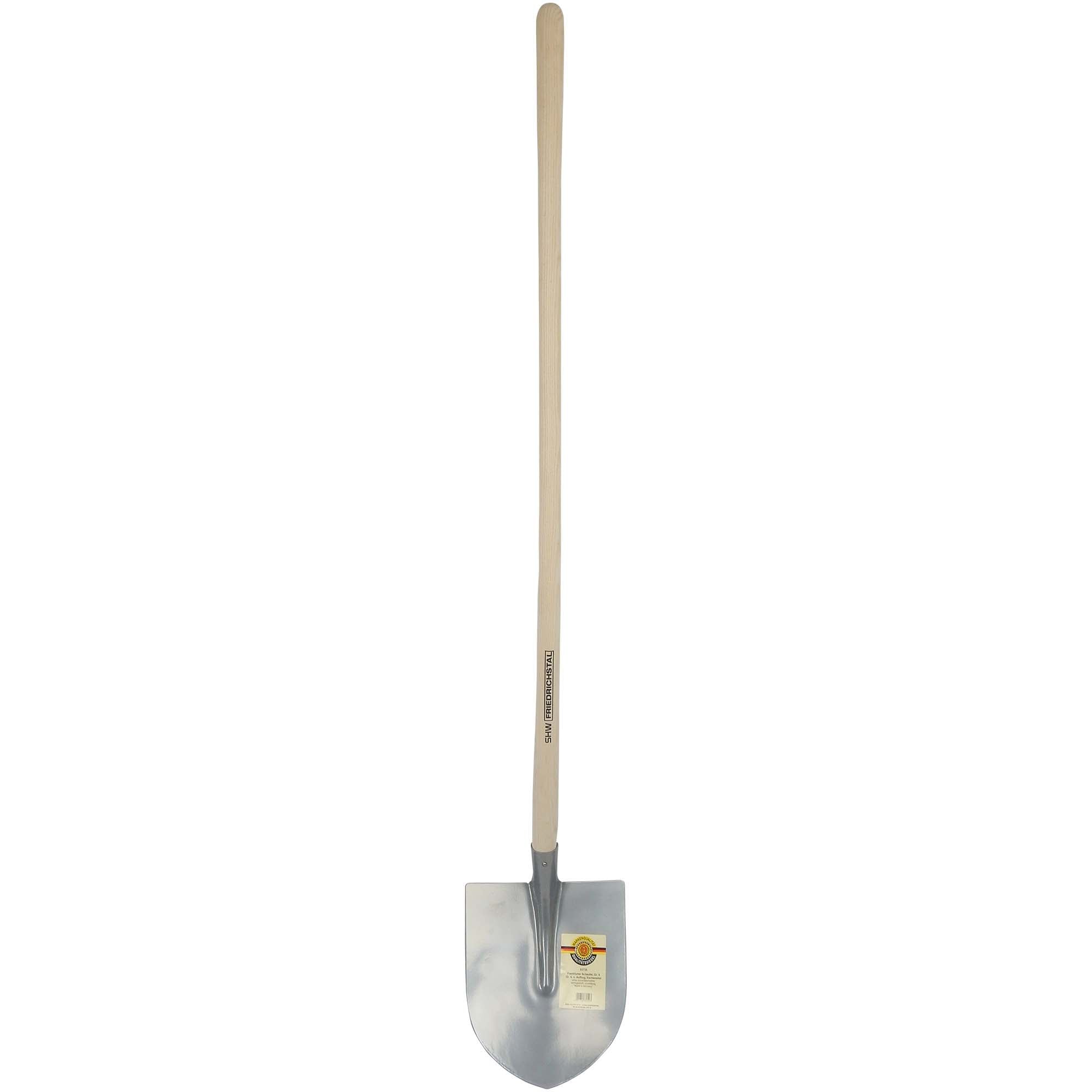 Frankfurter Schaufel, Gr. 5 silber, mit Aufbug u. E-Stiel