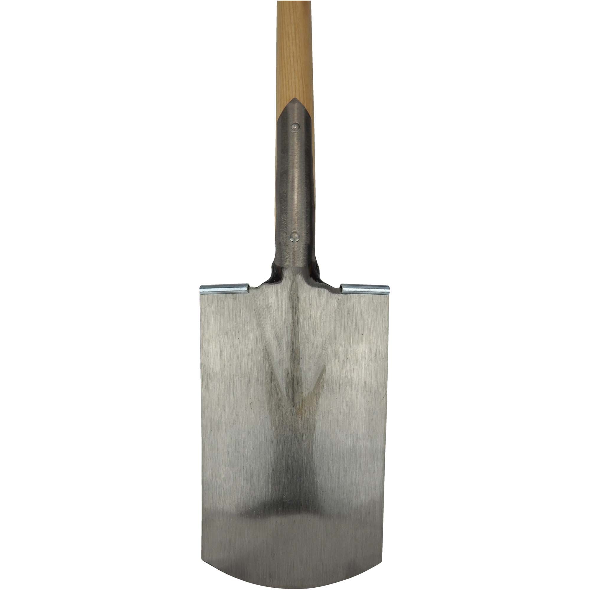 Herold-Gärtnerspaten, ohne Tritt mit Eschen-T-Stiel