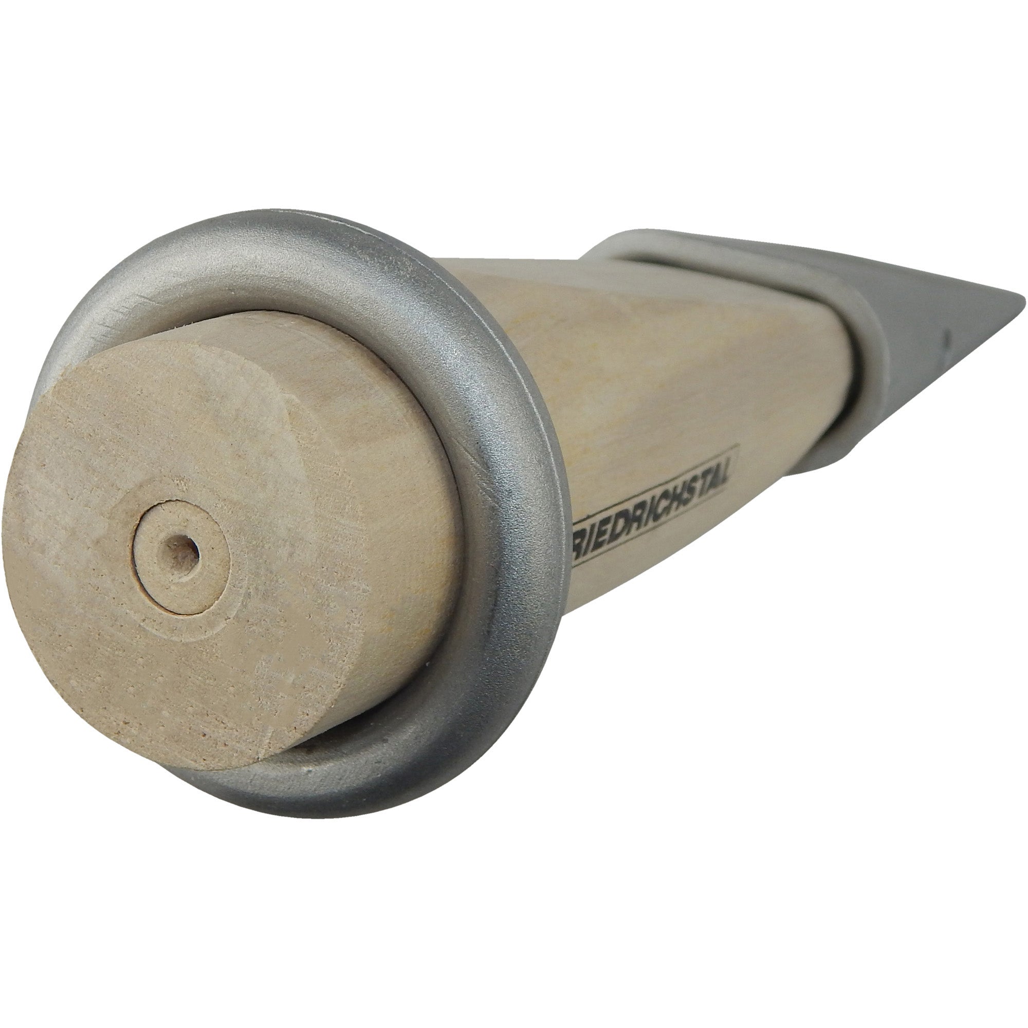 Scheitkeil "Alu", hohl, komplett mit Holz und Ring