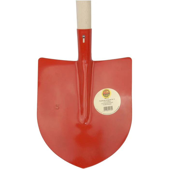 Frankf. Schaufel "Havau" Gr. 5 ohne Aufbug, mit Buchenstiel
