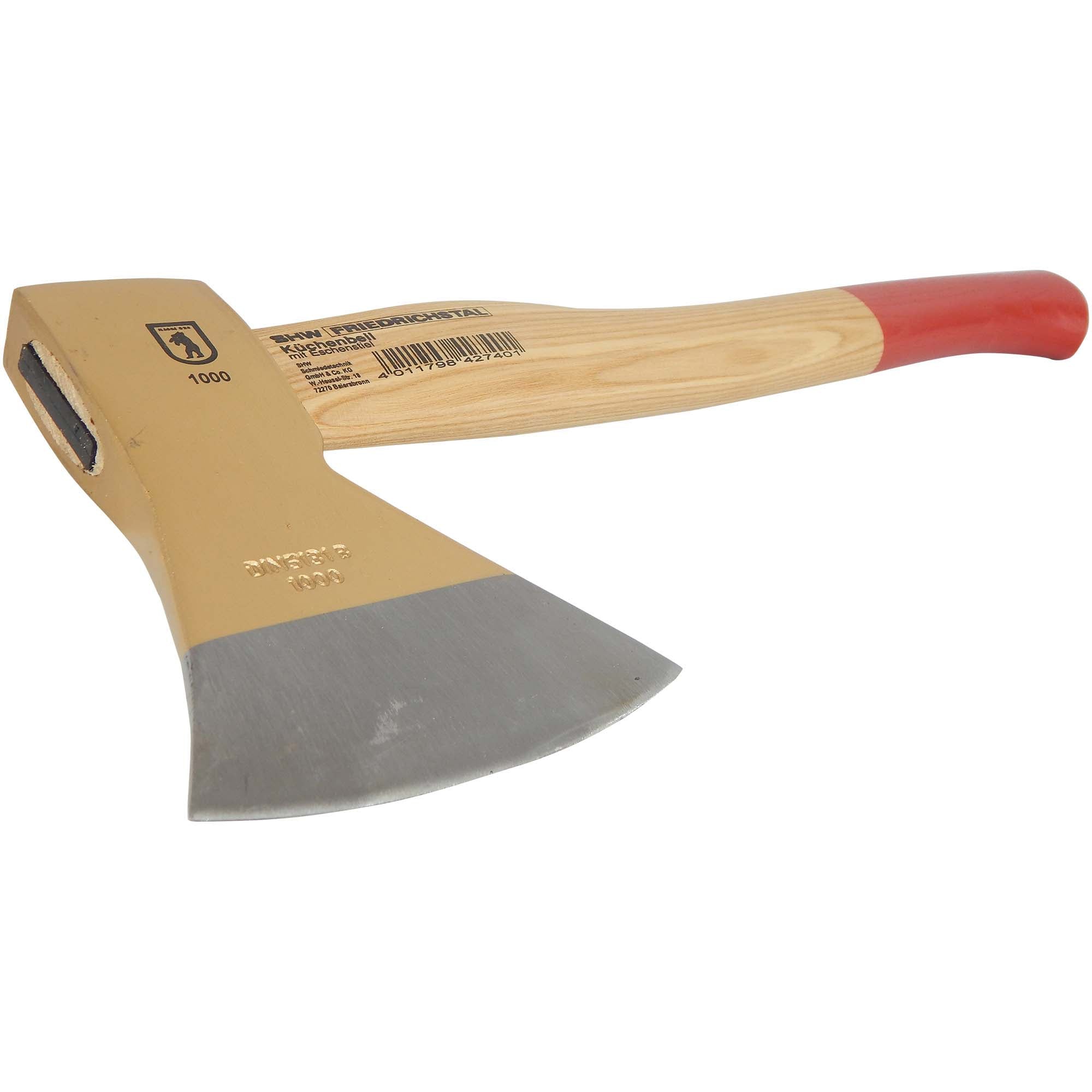 Küchenbeil 800 g mit Stiel