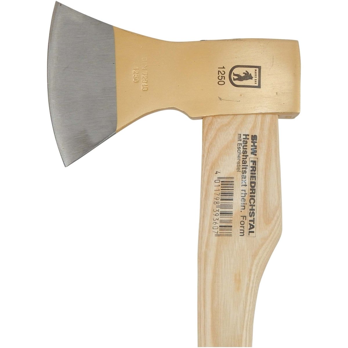 Haushaltsaxt 1.600 g mit Stiel