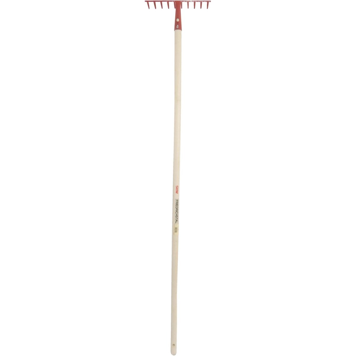 Gartenrechen, 10 Zinken mit Stiel 150 cm