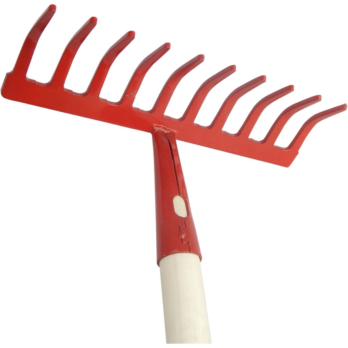 Gartenrechen, 10 Zinken