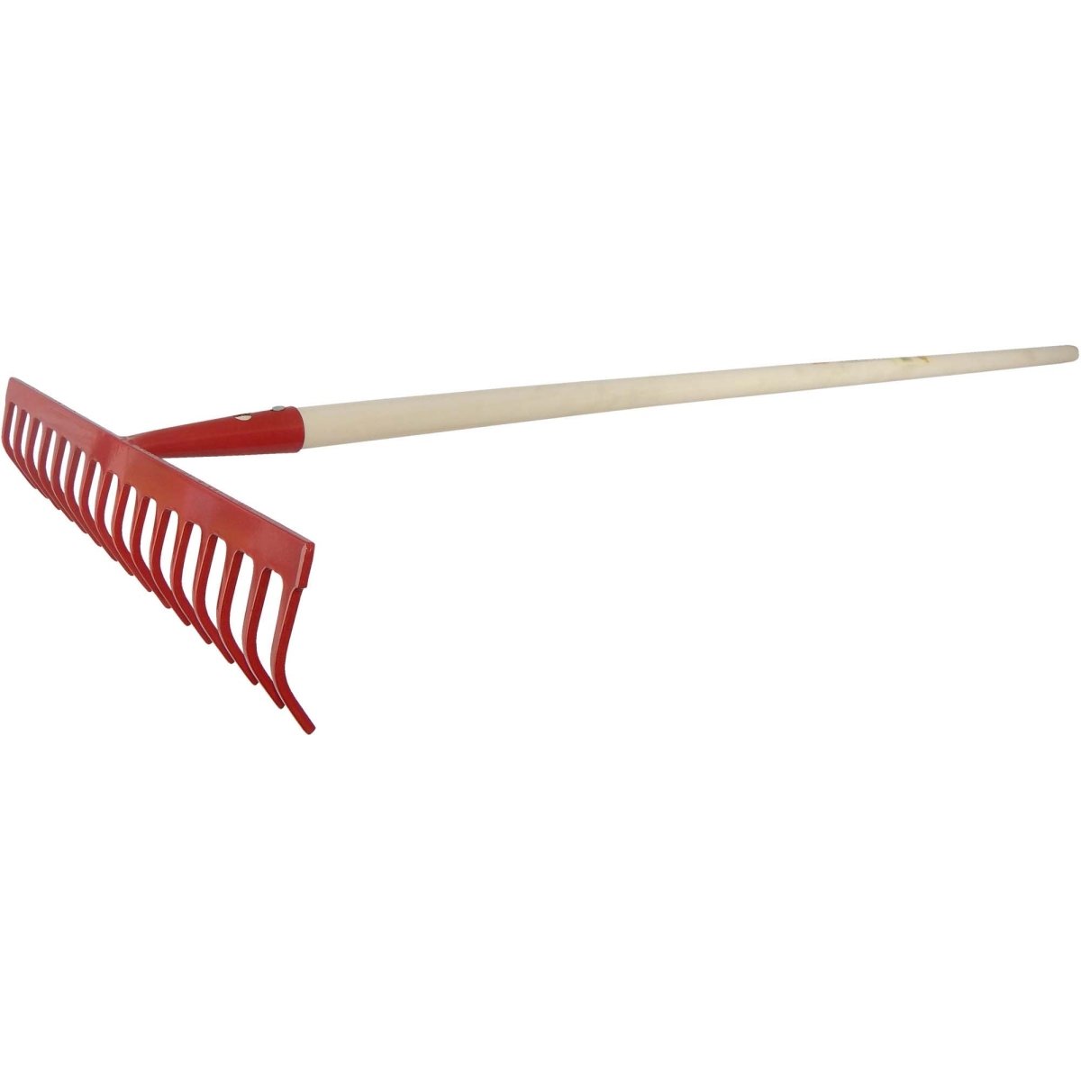 Gartenrechen, 16 Zinken mit Stiel 150 cm