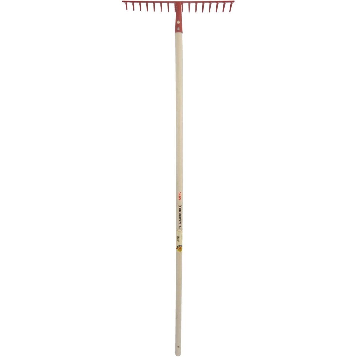 Gartenrechen, 16 Zinken mit Stiel 150 cm