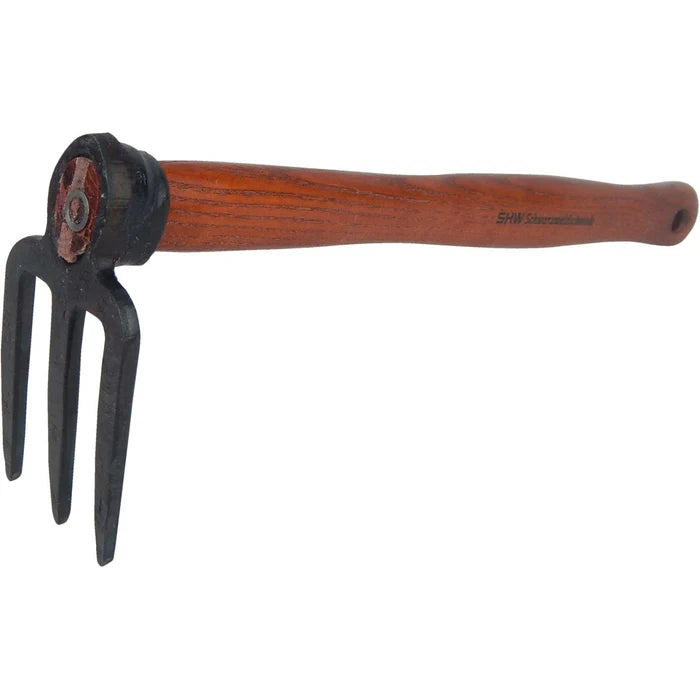REX Häckchen mit 3 Zinken mit Stiel 40 cm lang