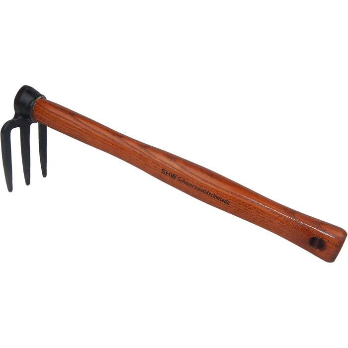 REX Häckchen mit 3 Zinken mit Stiel 40 cm lang