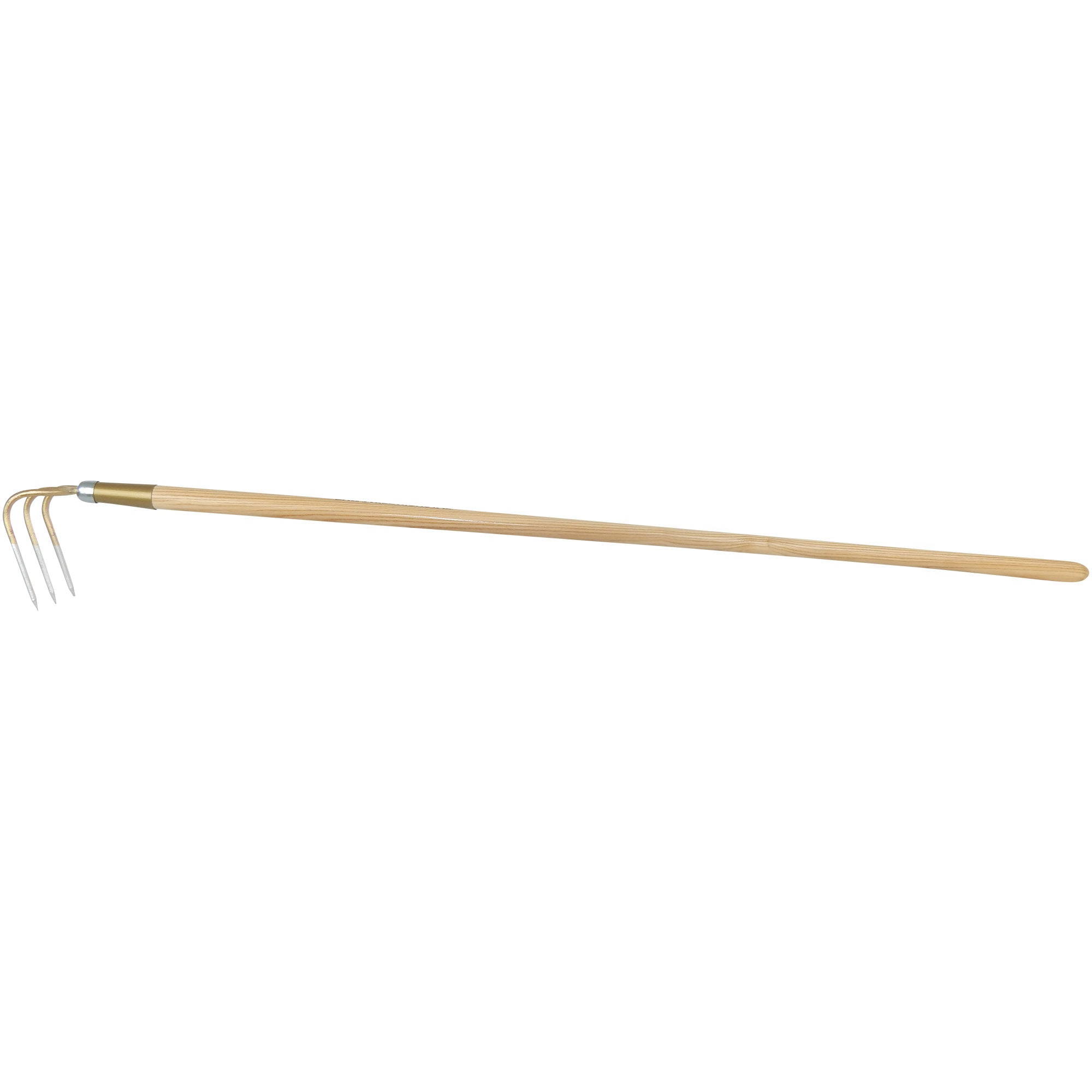 Gartenkreiel, 3 Zinken, rund mit Eschenstiel 135 cm