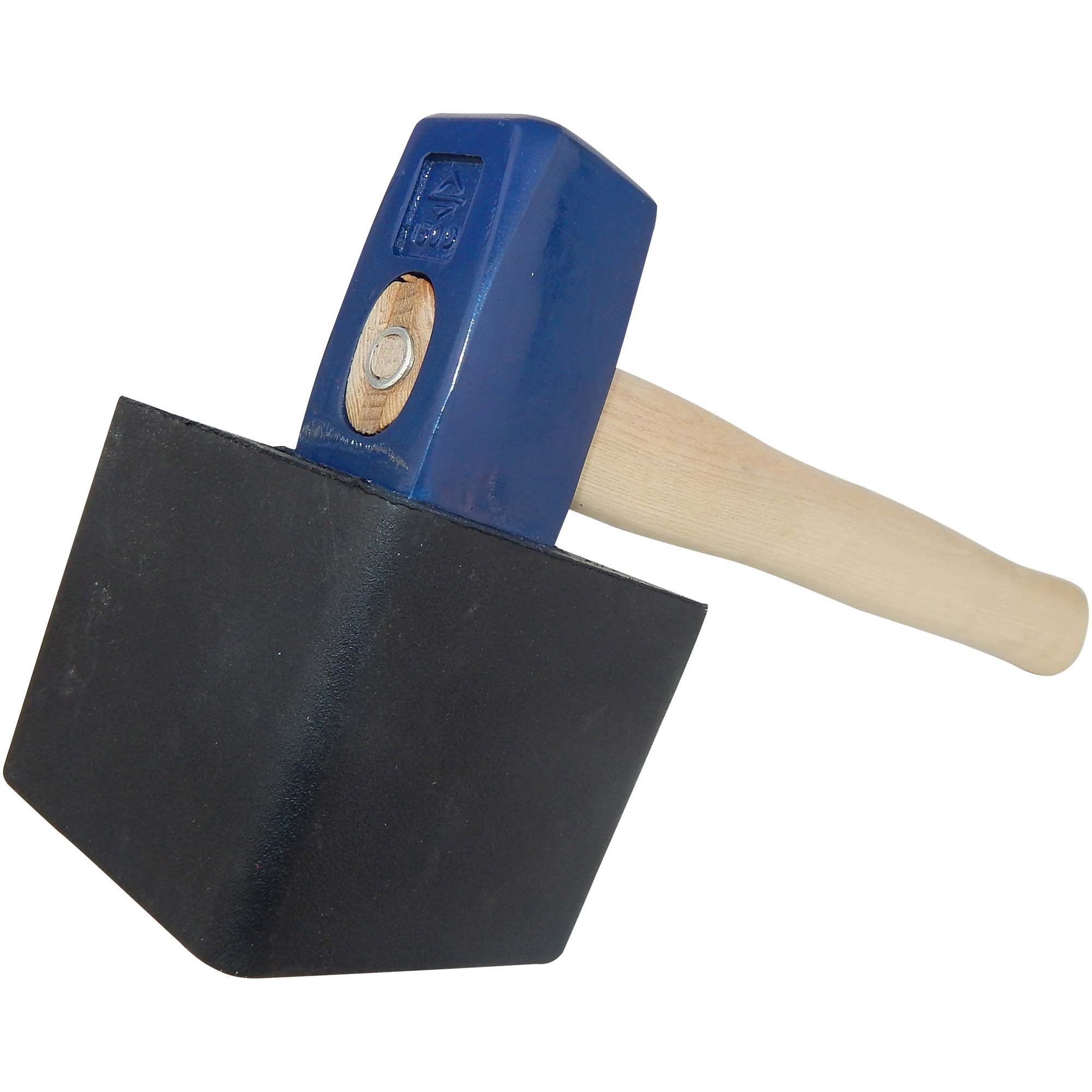 SHW Plattenlegerhammer, mit Stiel