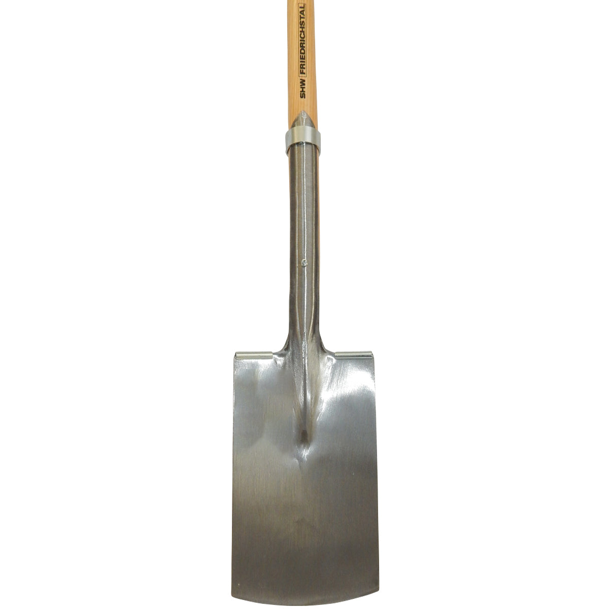 Rode-/Baumschulspaten, mit Tritt und Hickory-T-Stiel