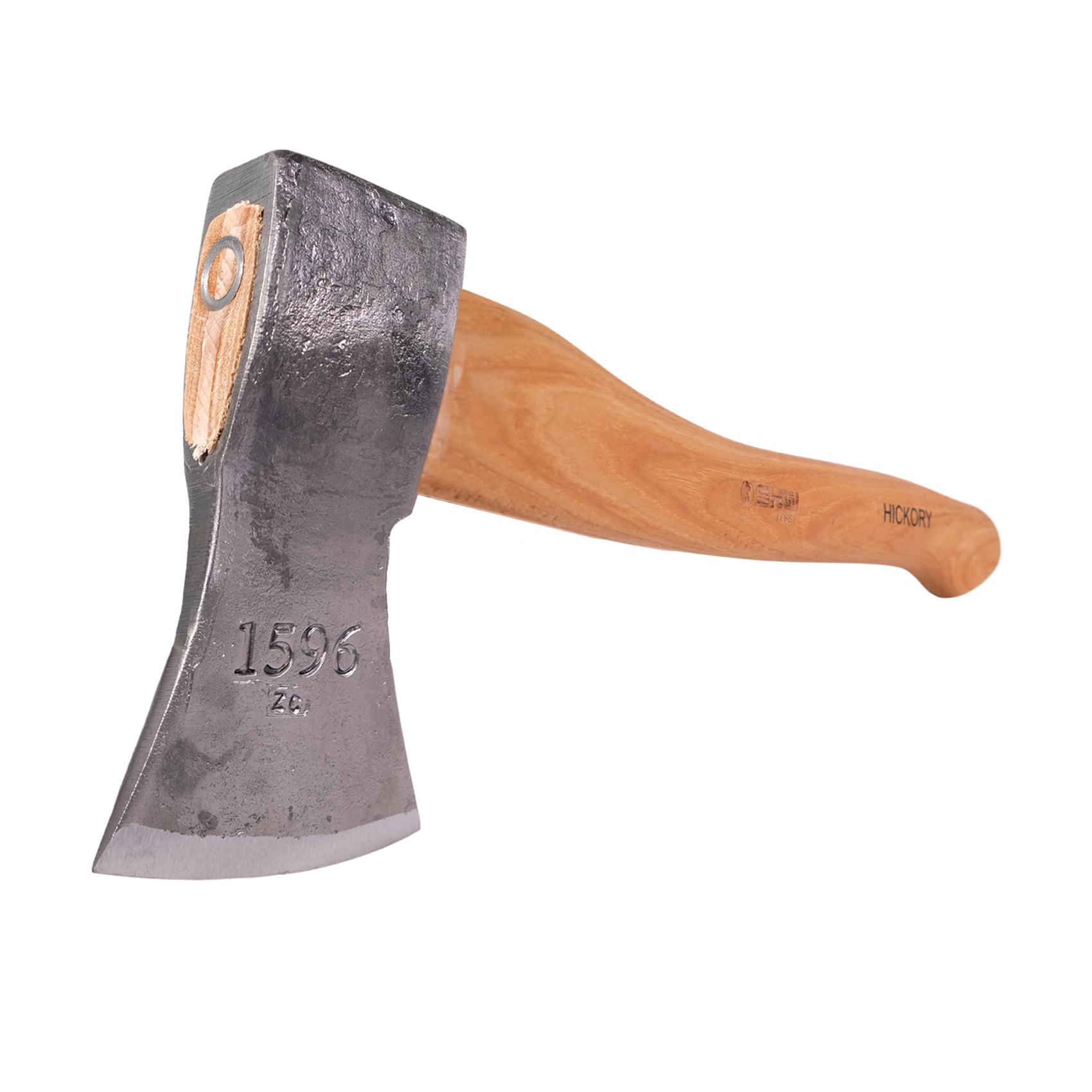 1596 Beil 500g mit Hickorystiel 380mm