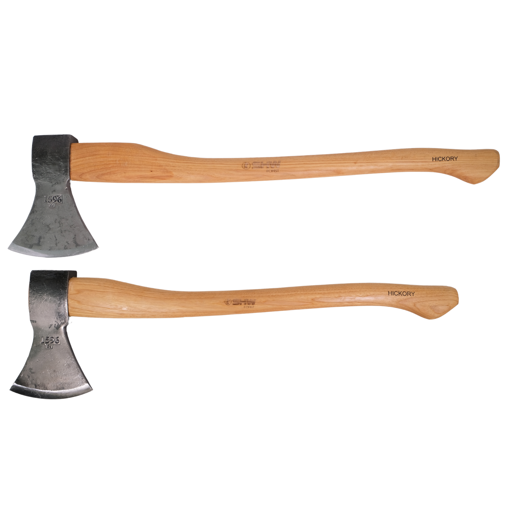 1596 Forstaxt 1000g mit Hickorystiel 700mm