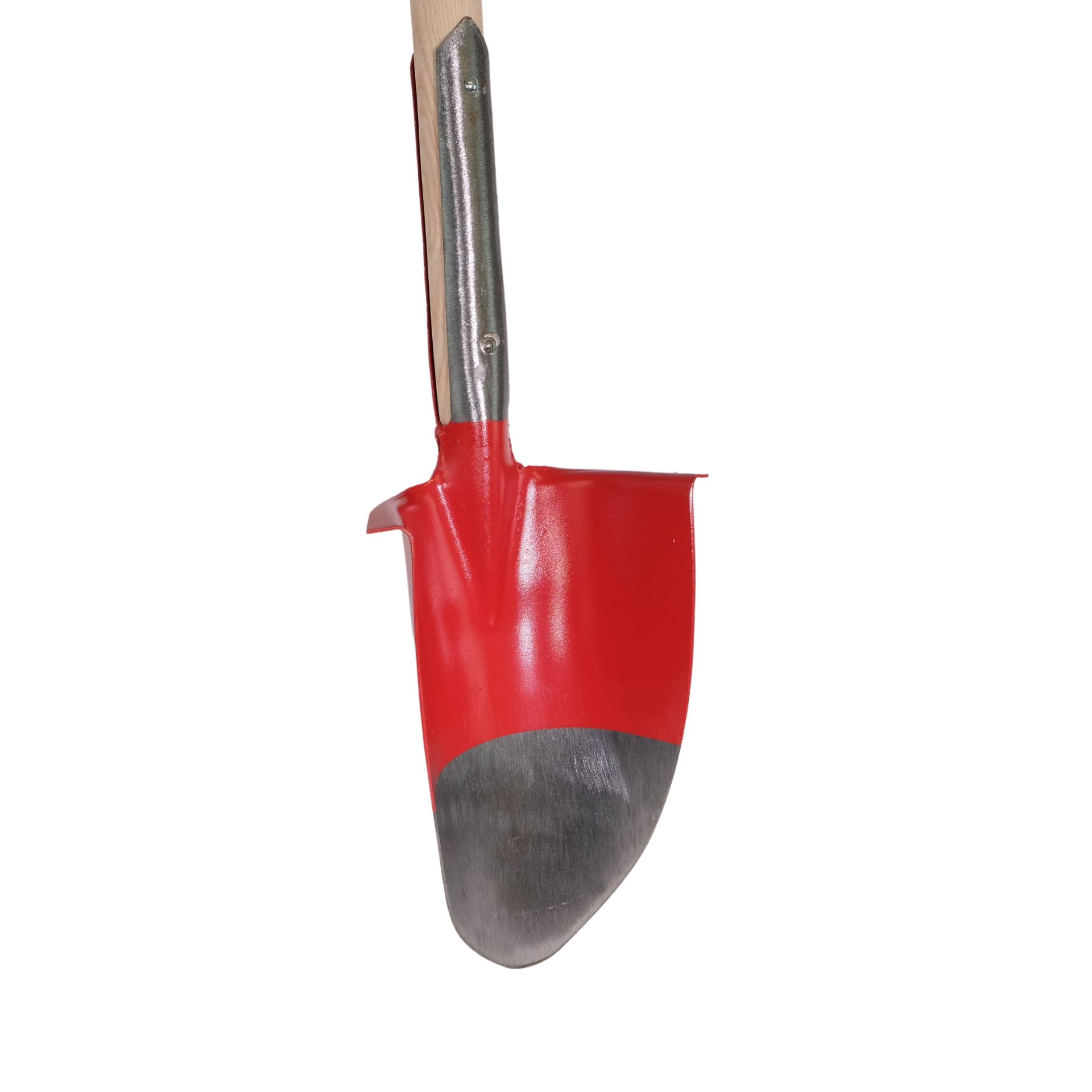 Schwarzwälder Holspaten mit langer Doppelfeder und Eschenholzstiel, T-Griff