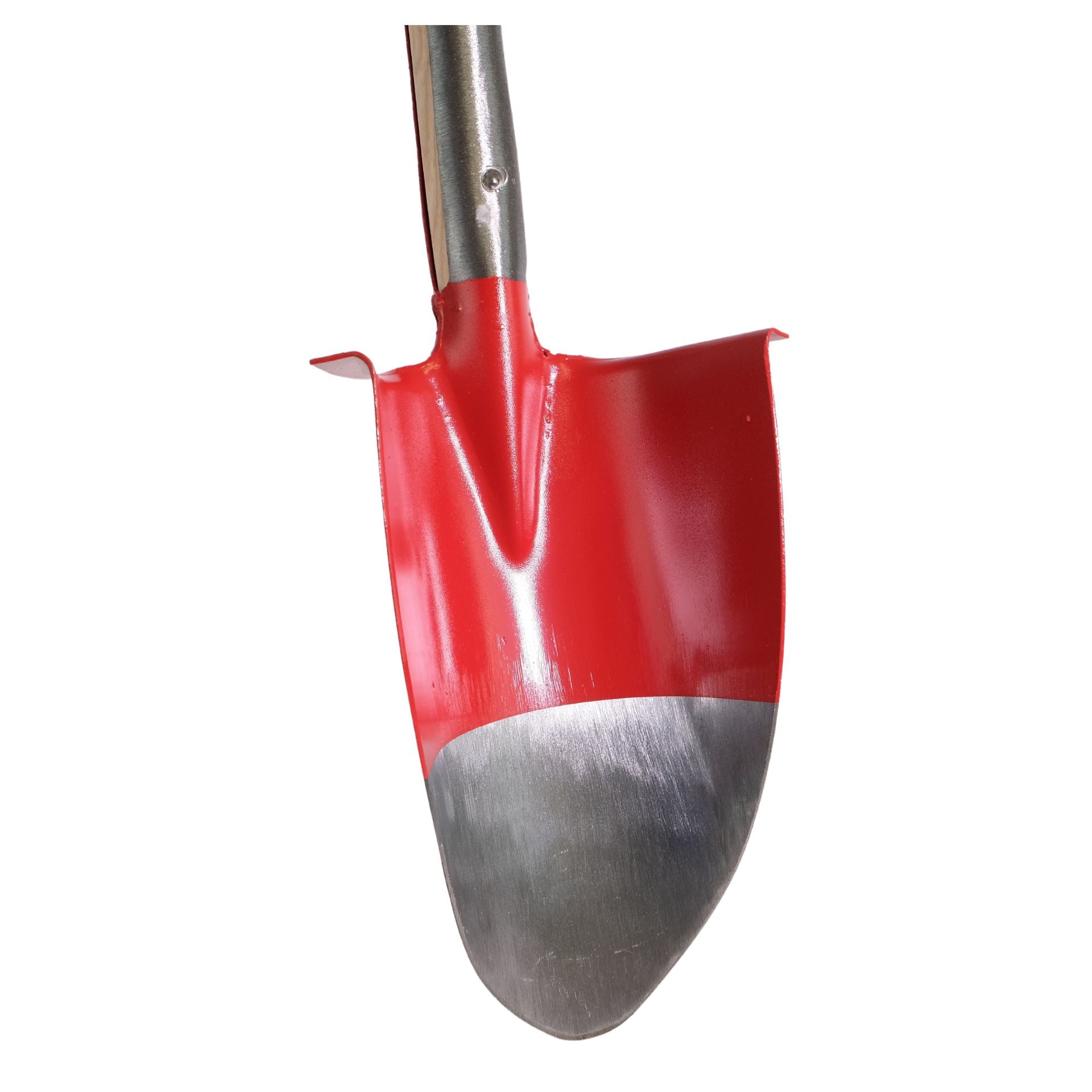 Schwarzwälder Holspaten mit langer Doppelfeder und Eschenholzstiel, T-Griff