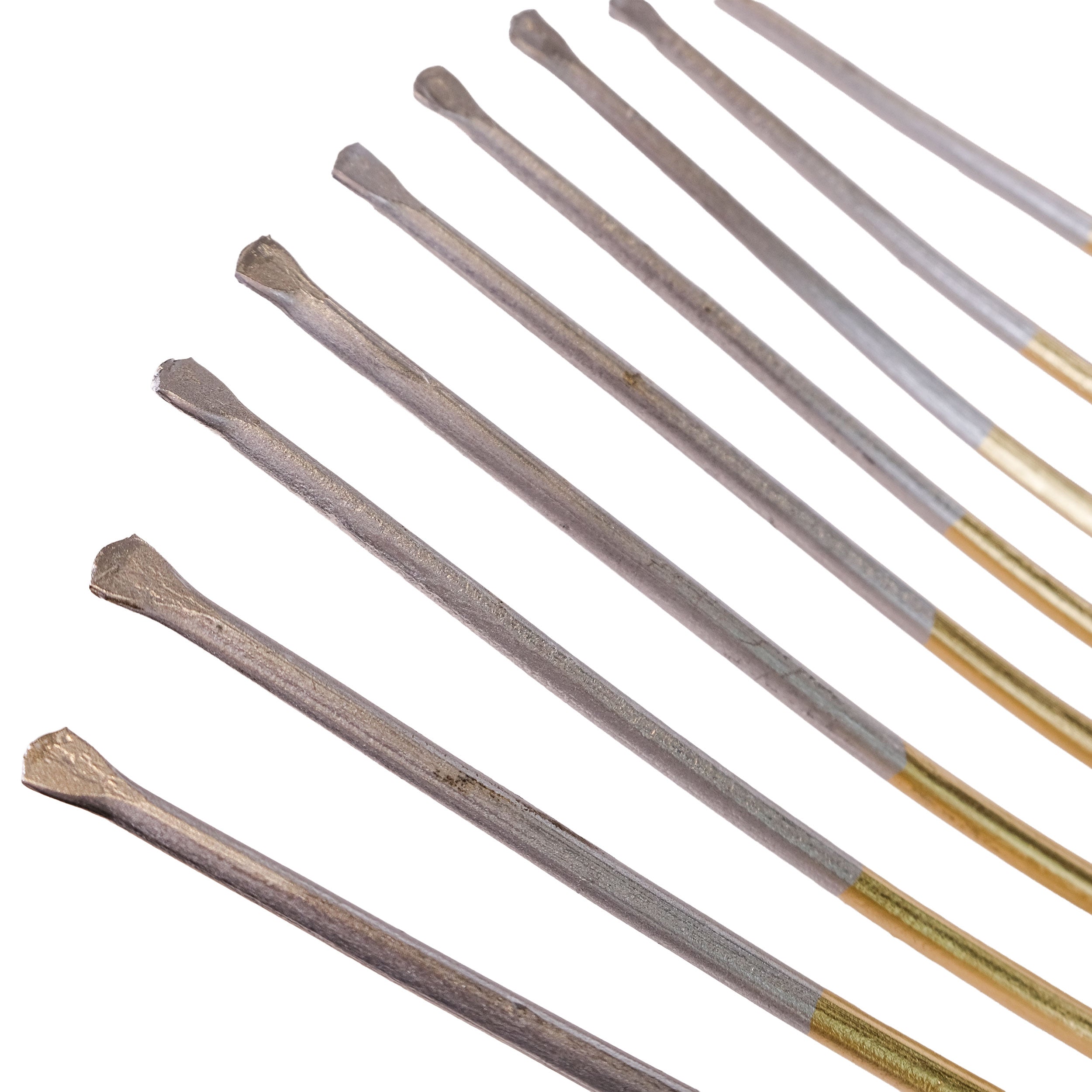 Steingabel, 9 Zinken Gr. 33 x 24 cm, mit Stiel