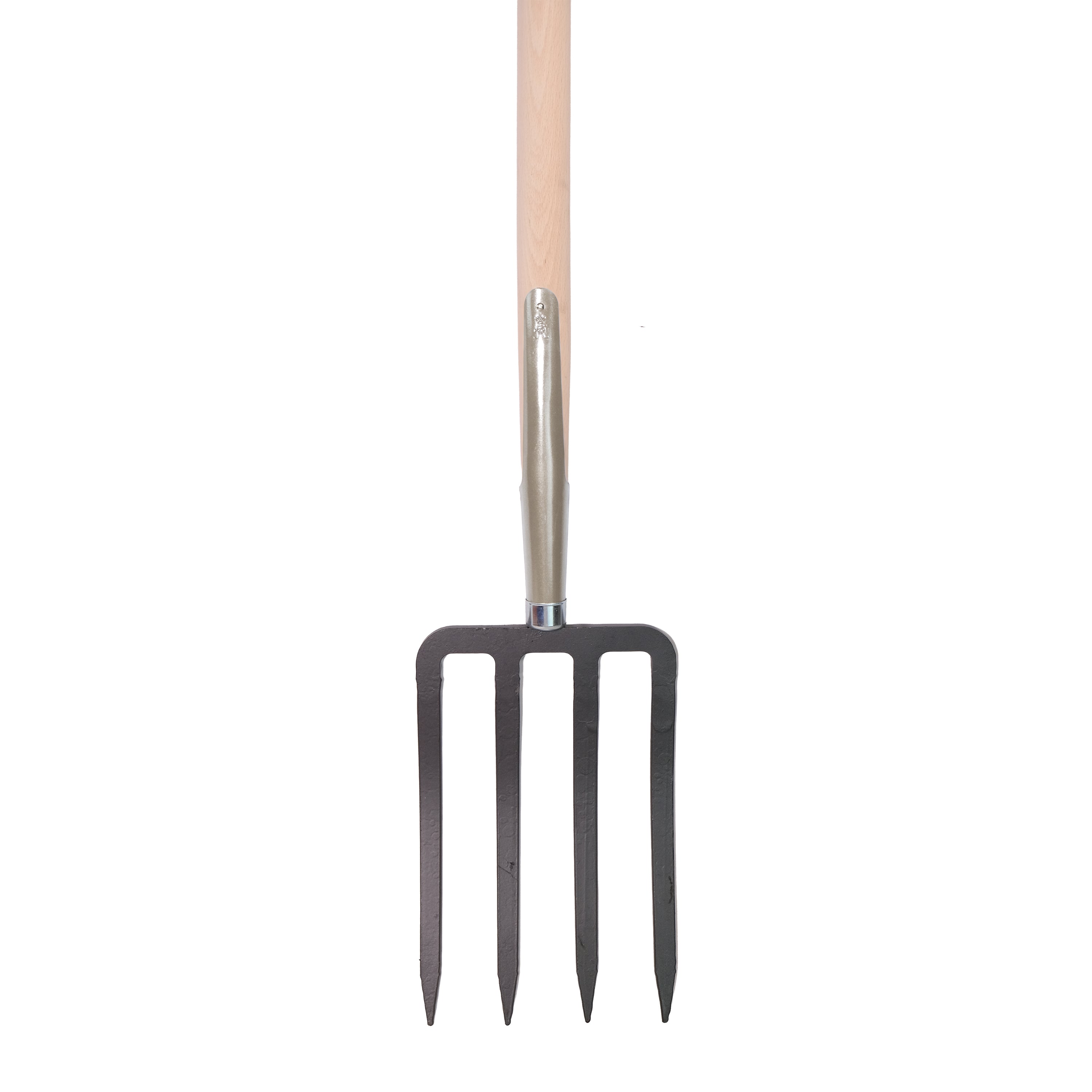 Made for SHW Spatengabel groß 4 Zinken mit Buchenstiel