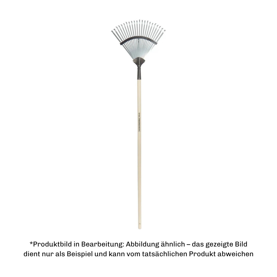 Laubbesen mit runden Zinken unverstellb. m. Dülle u. Stiel