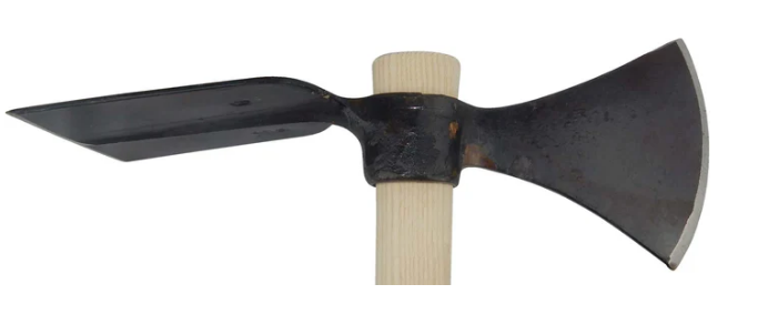 Wiedehopfhacke mit Breitblatt 180 x 130 ohne Stiel
